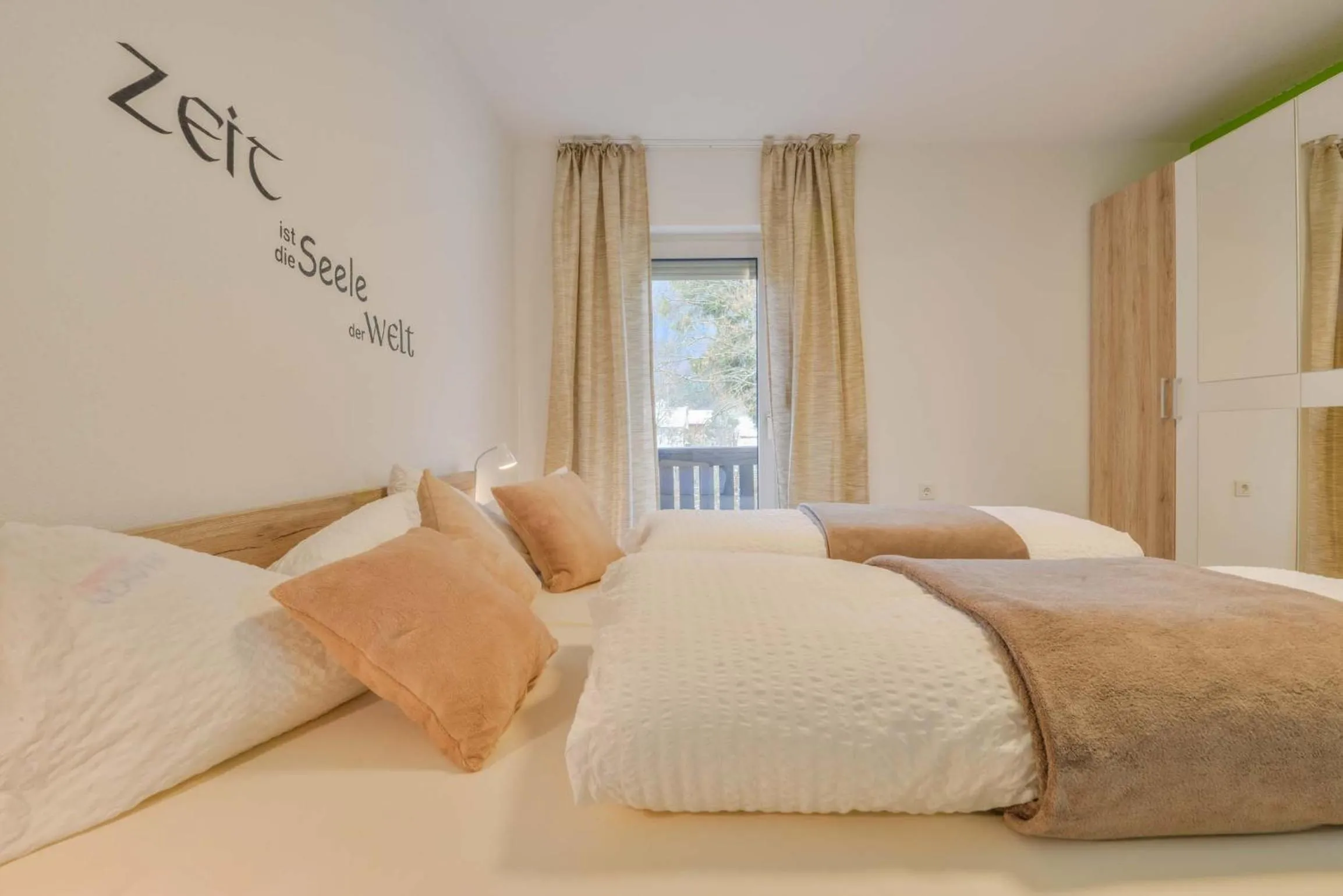 Bed in Pension Freiheit