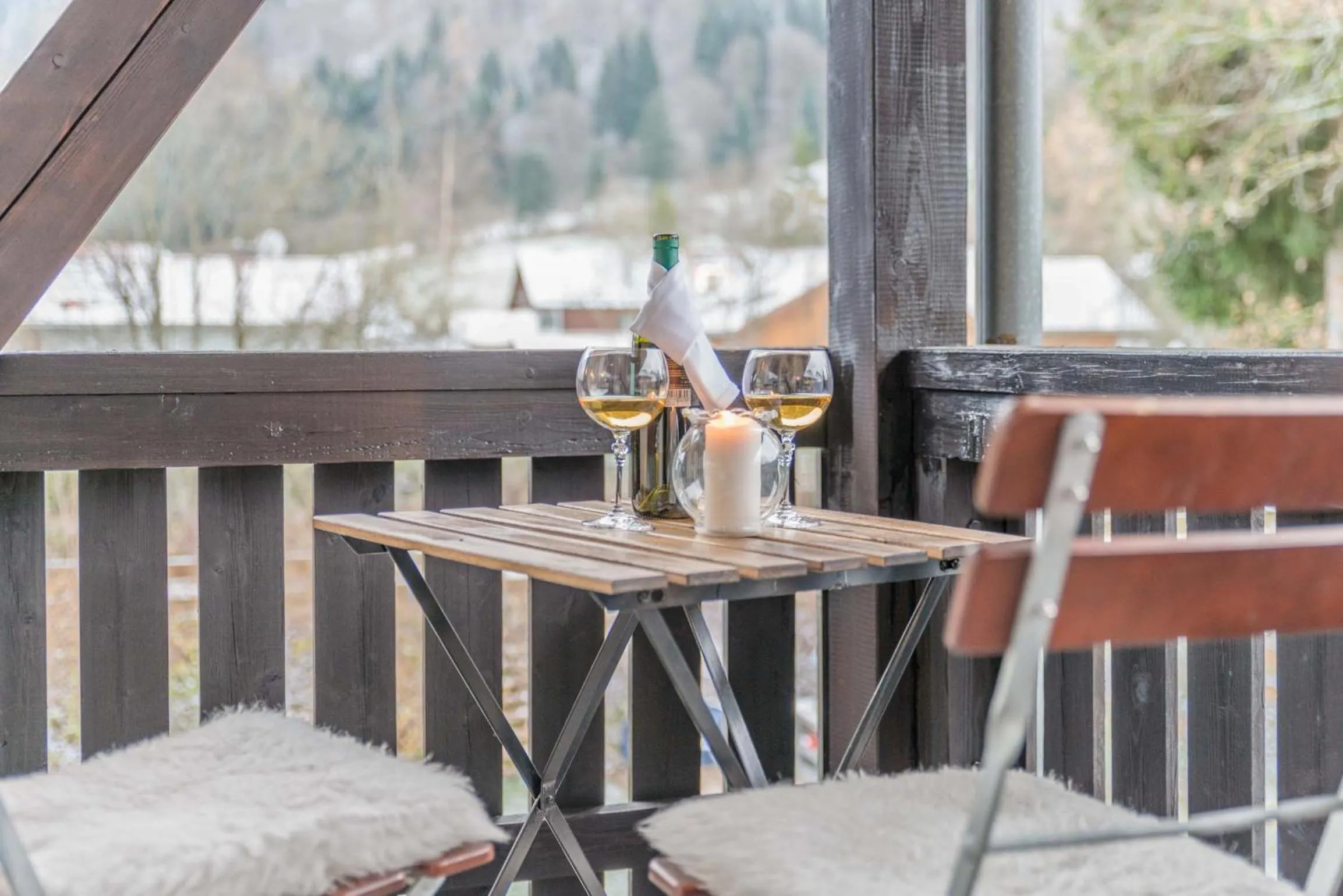 View (from property/room) in Pension Freiheit