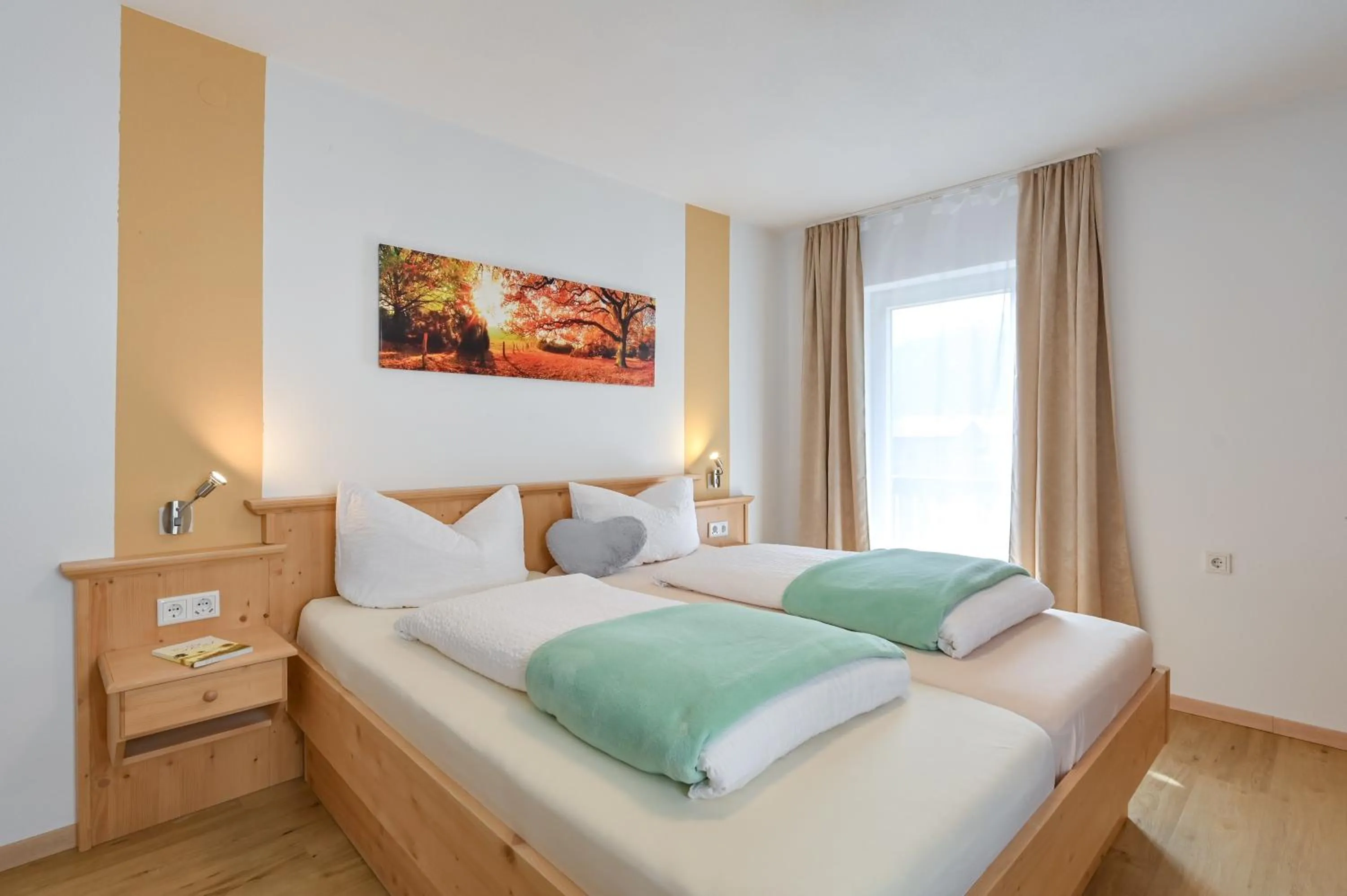 Bed in Pension Freiheit