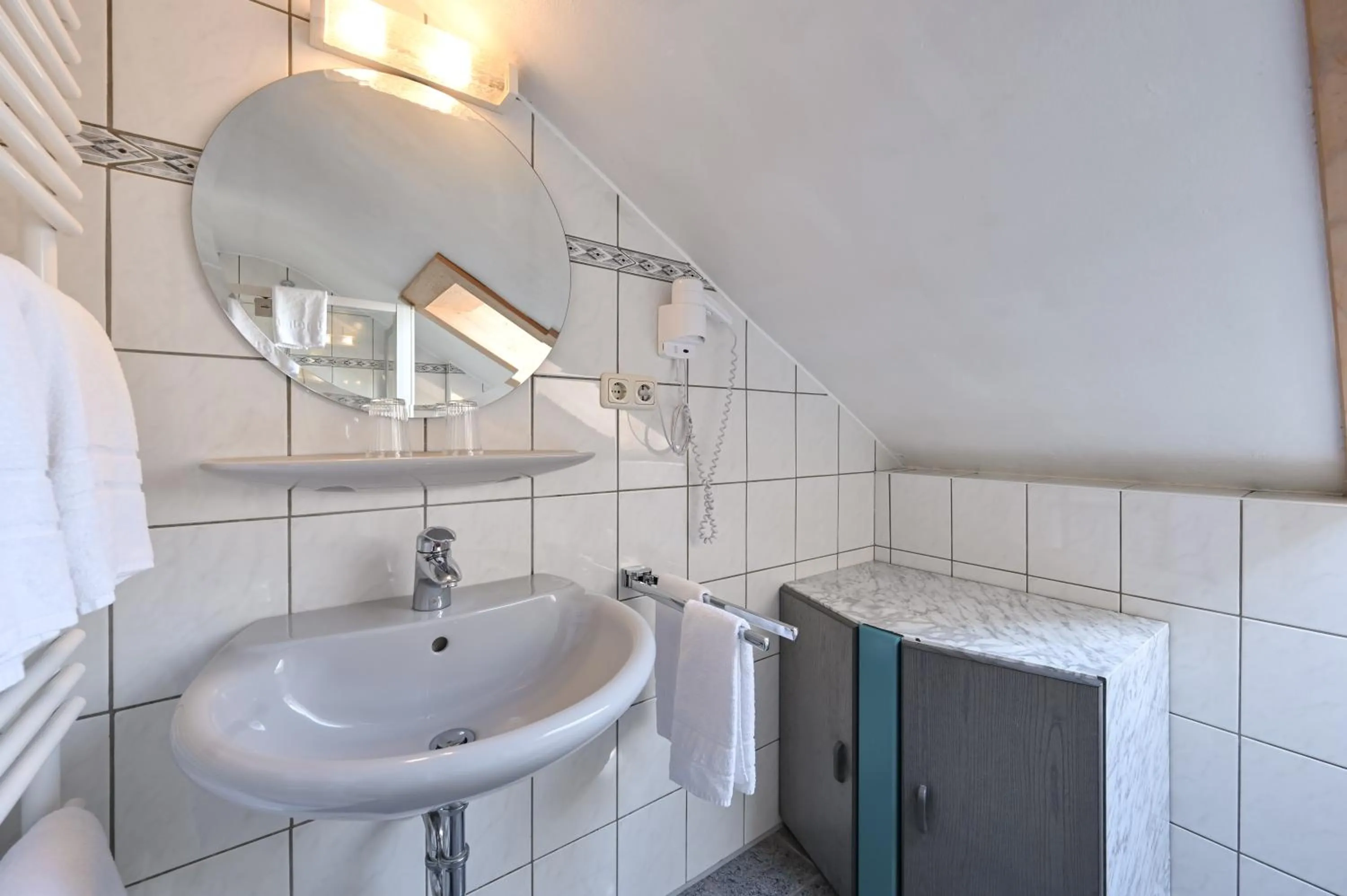 Bathroom in Pension Freiheit