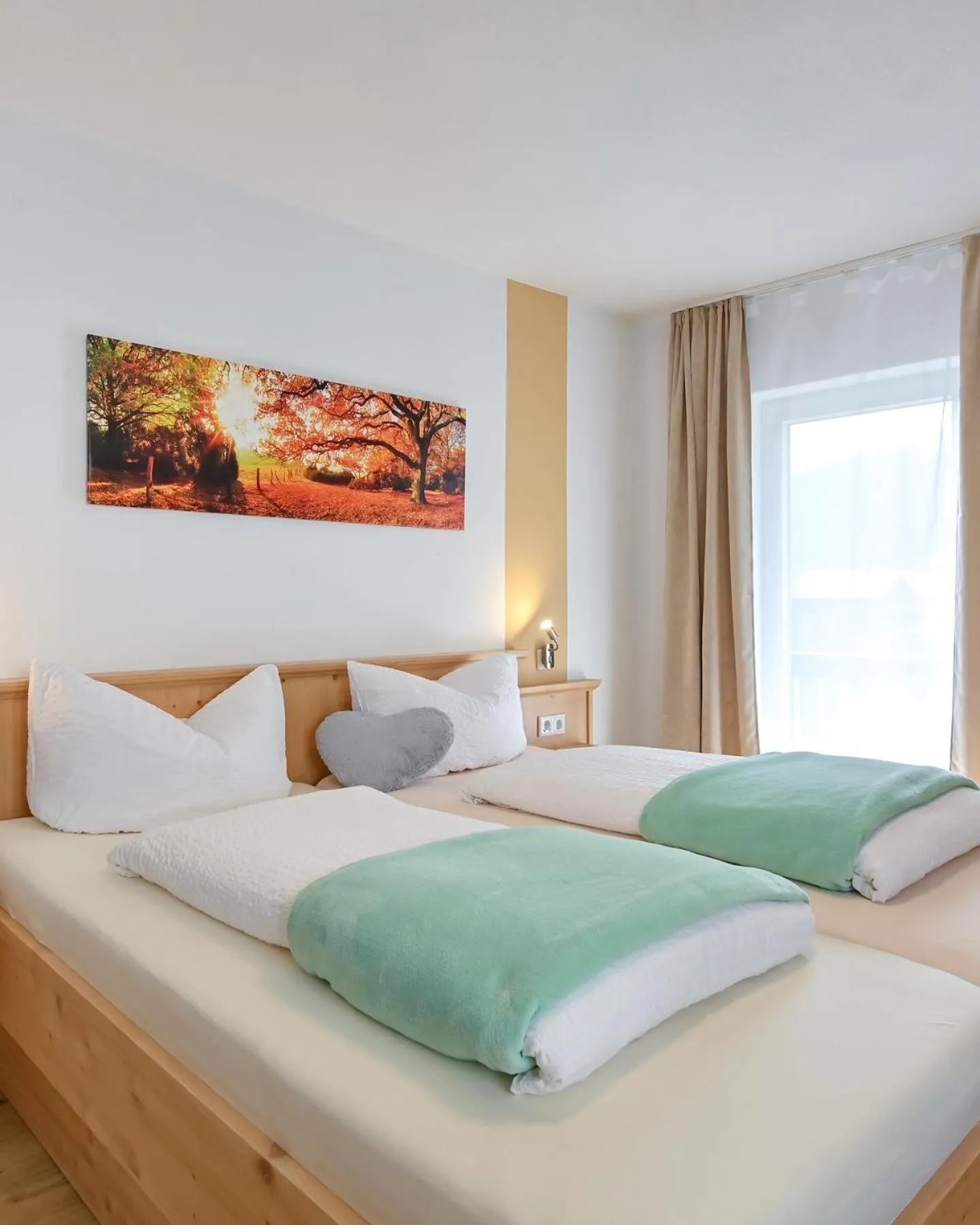 Bed in Pension Freiheit