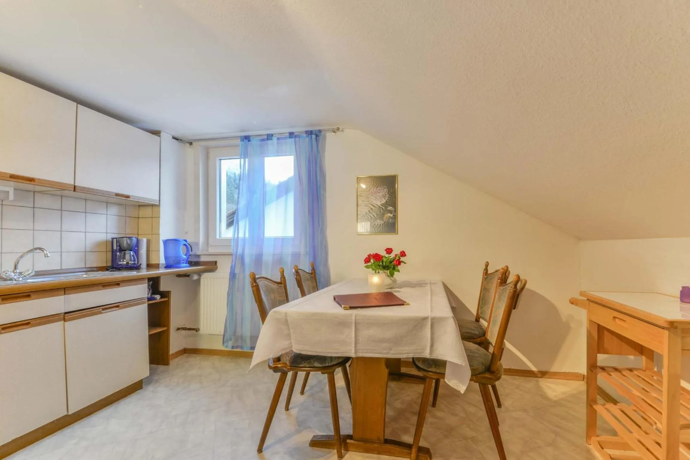 Kitchen or kitchenette in Pension Freiheit