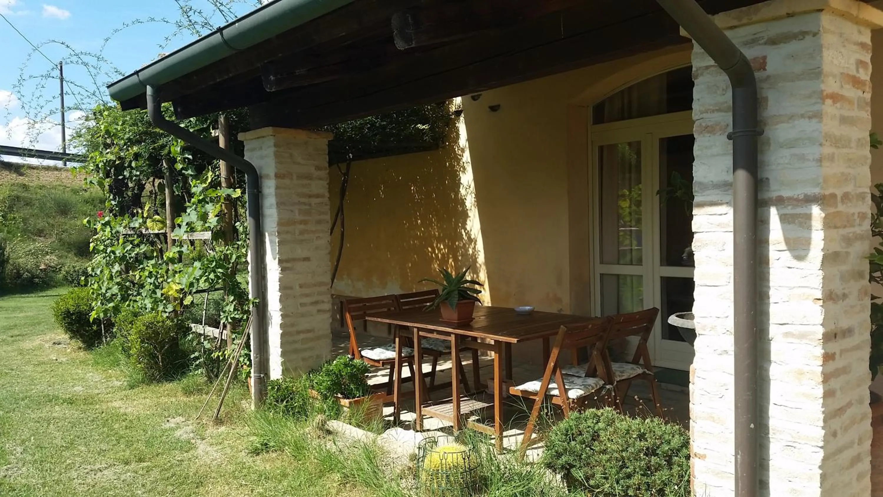 Garden in B&B La Palazza