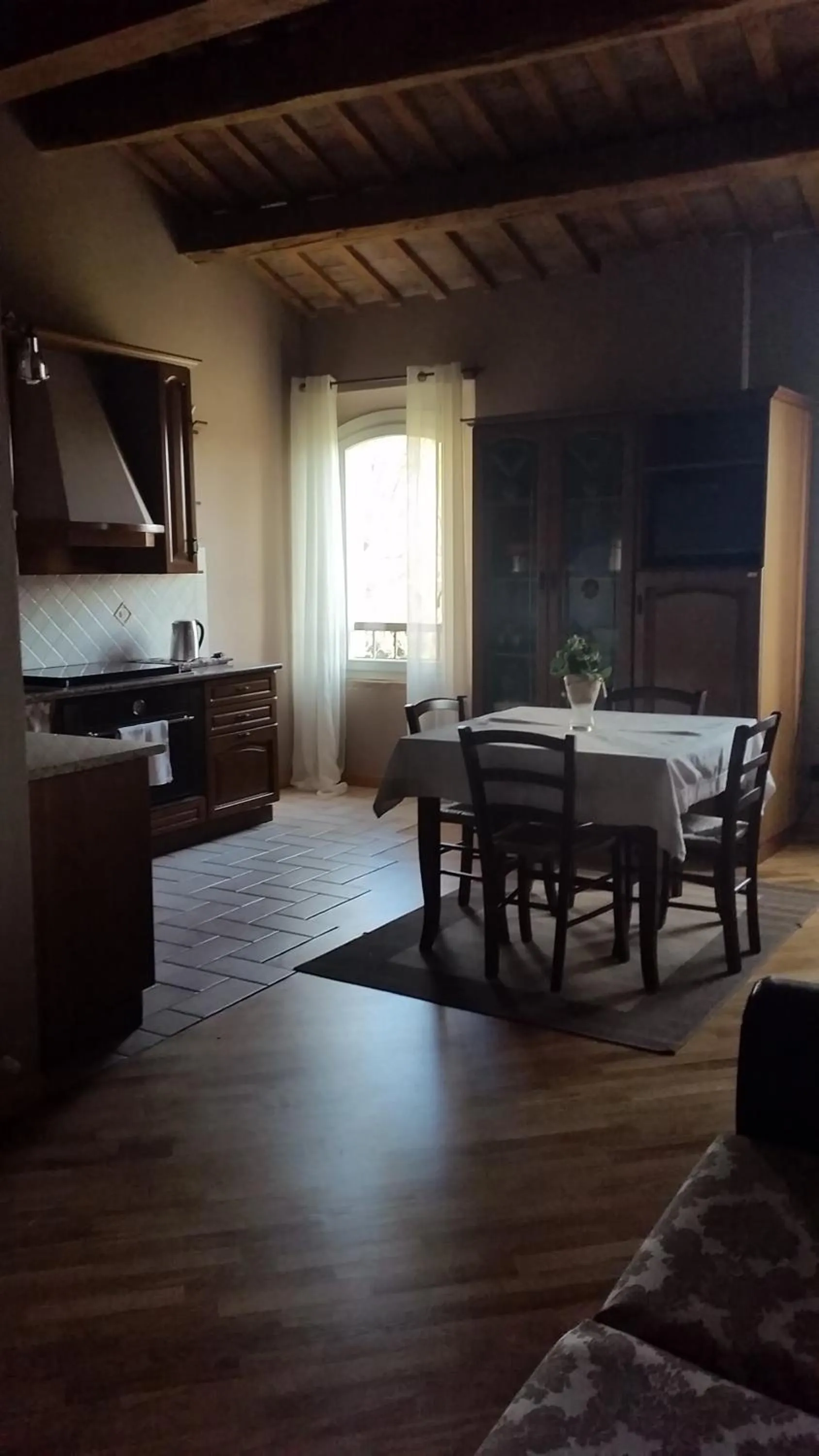 Kitchen or kitchenette in B&B La Palazza