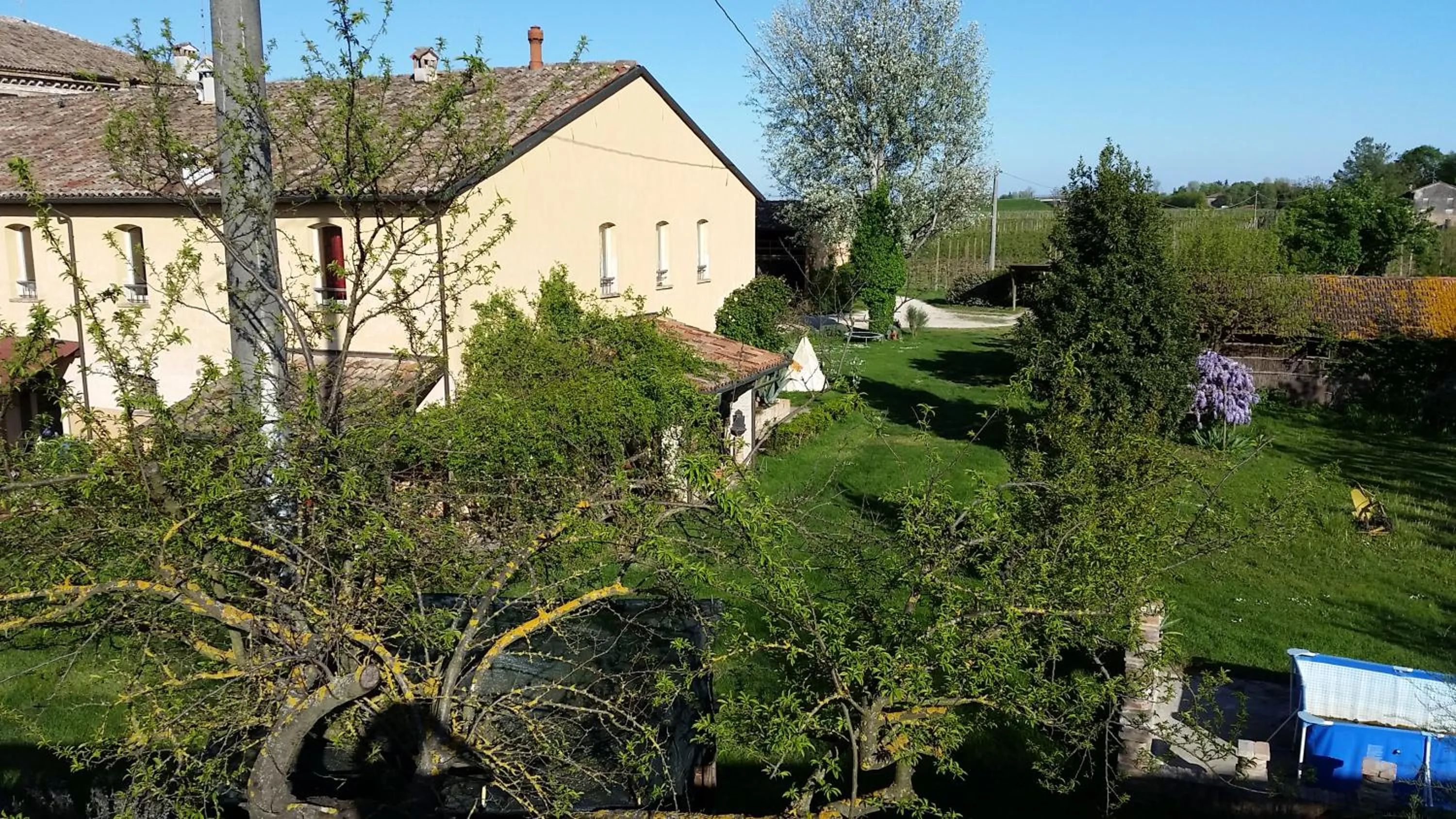 Garden in B&B La Palazza