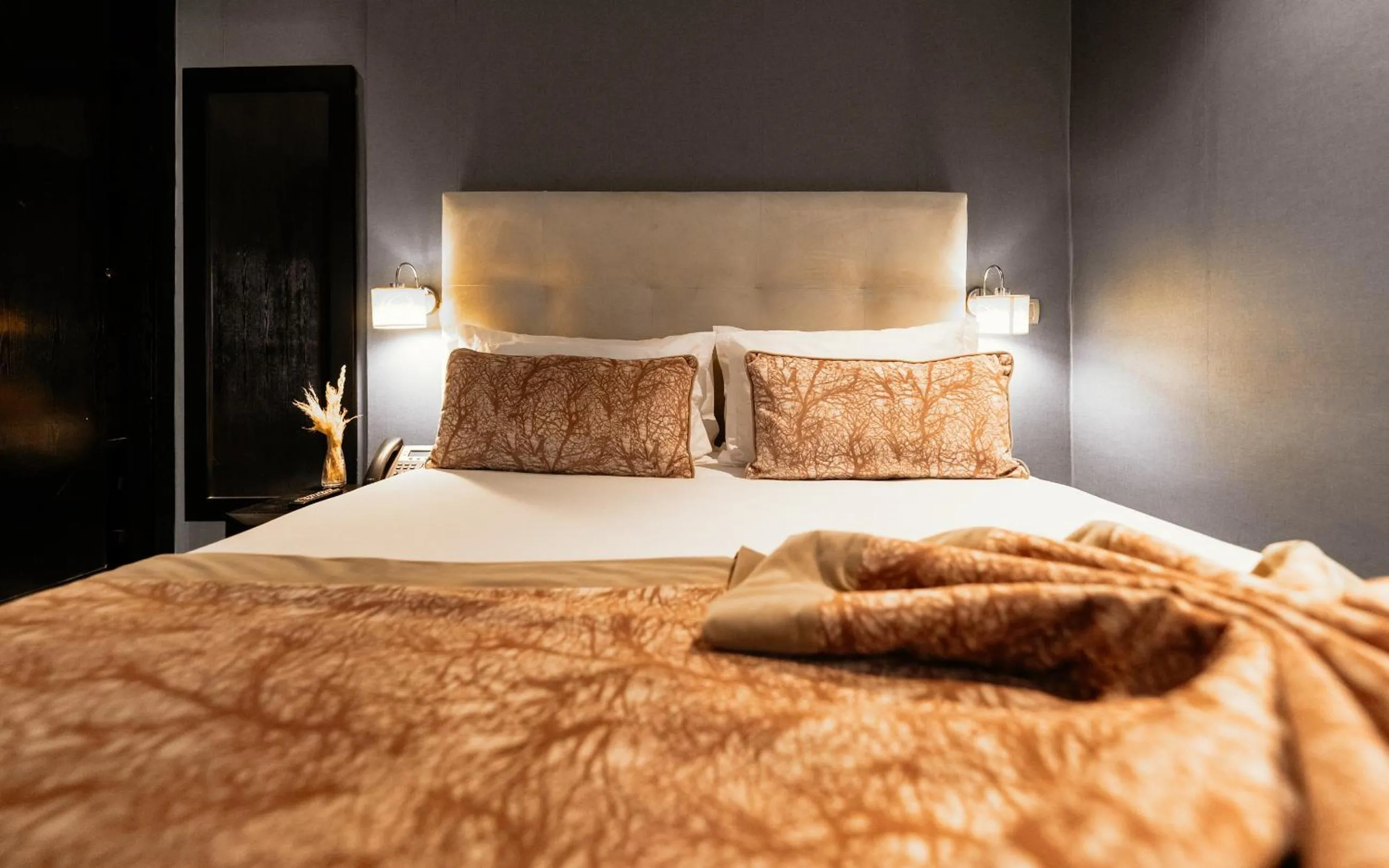 Bed in The Fourteen Luxury Boutique Hotel & SPA