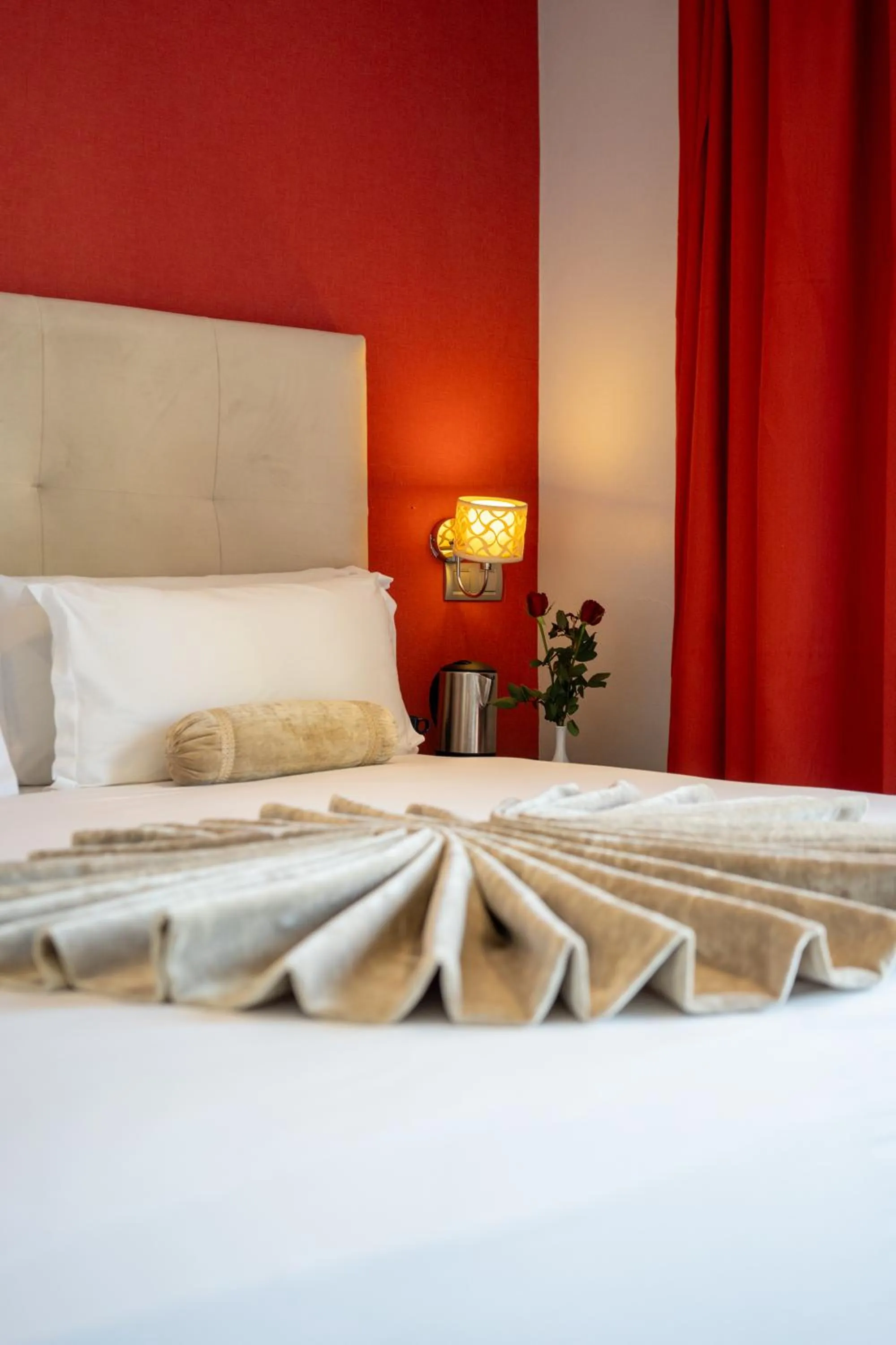 Bed in The Fourteen Luxury Boutique Hotel