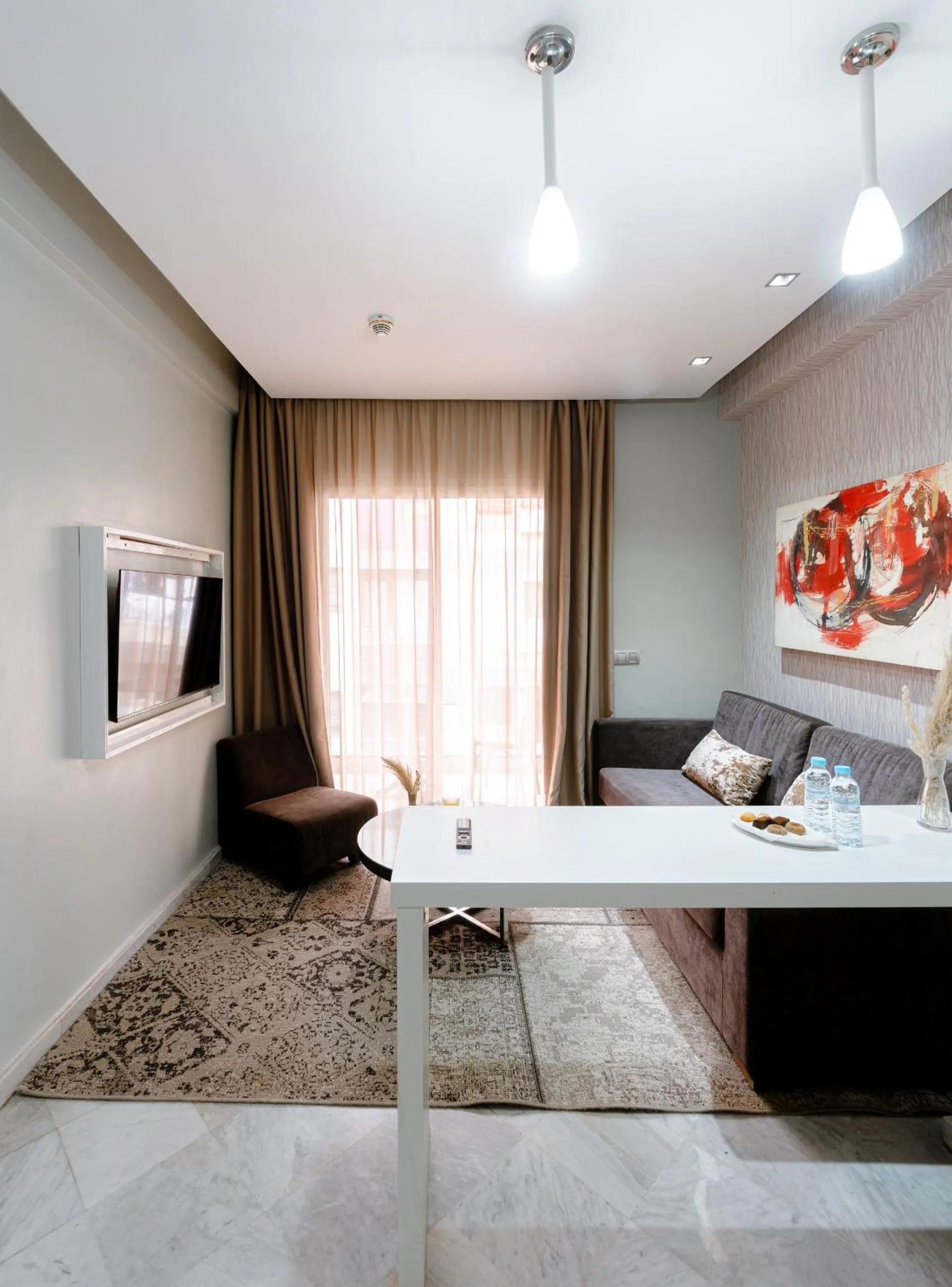 Communal lounge/ TV room in The Fourteen Luxury Boutique Hotel & SPA