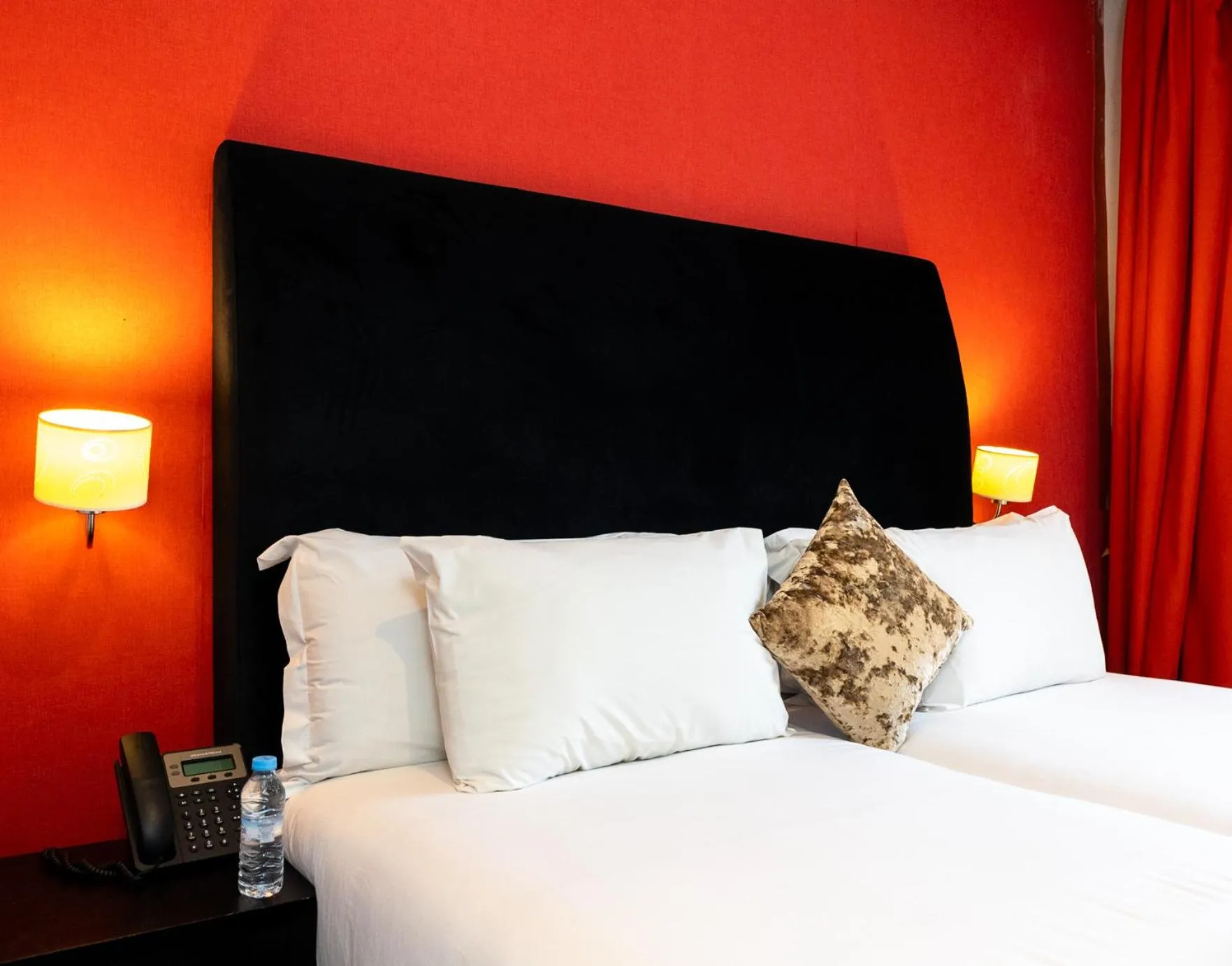 Bed in The Fourteen Luxury Boutique Hotel