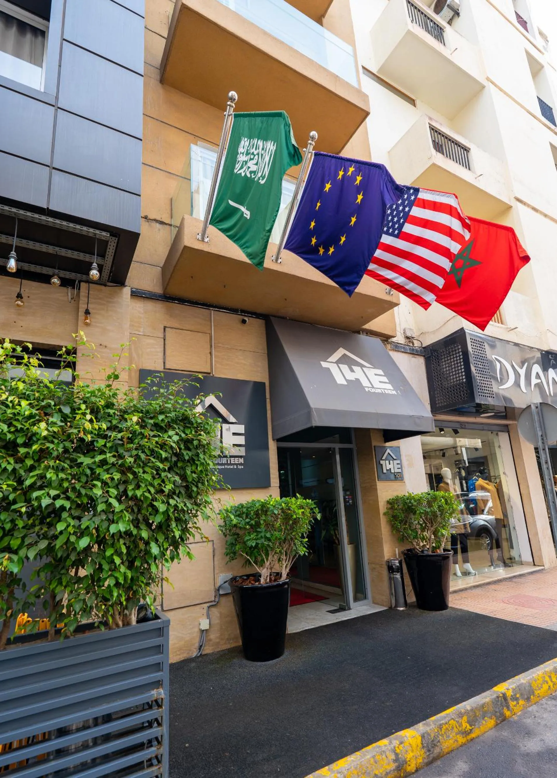 Property building in The Fourteen Luxury Boutique Hotel