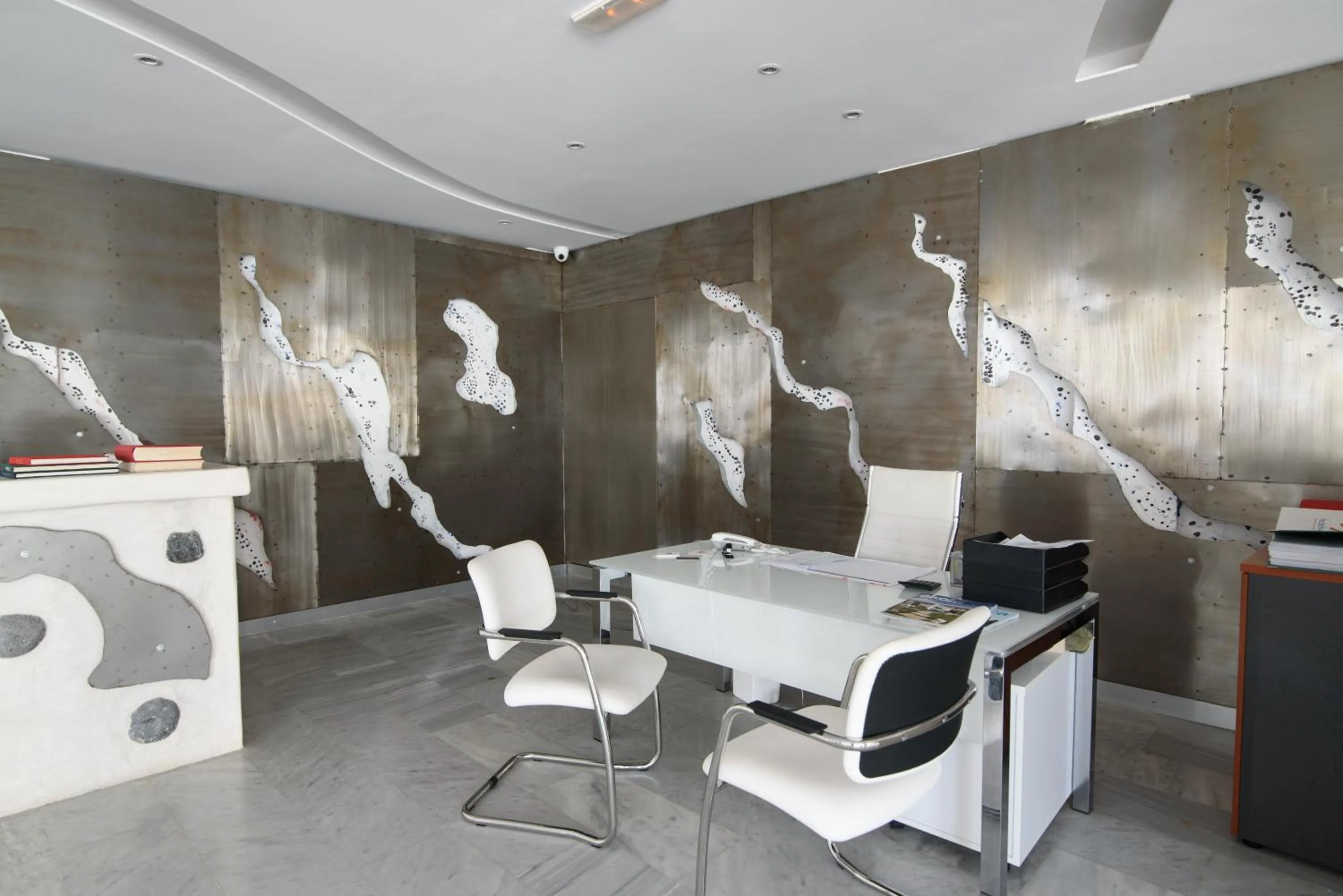 Lobby or reception in RK Beach Hotel