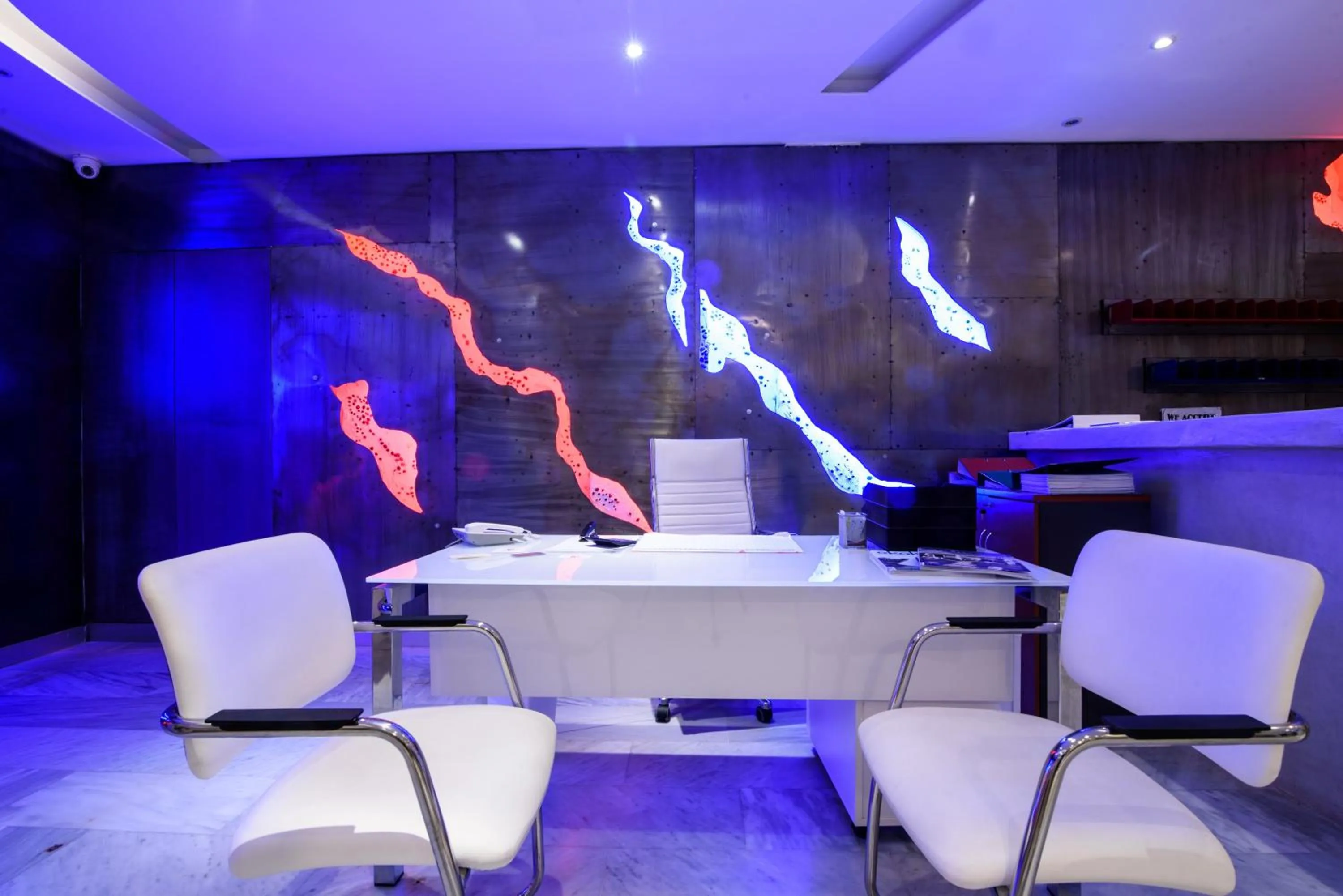 Lobby or reception in RK Beach Hotel