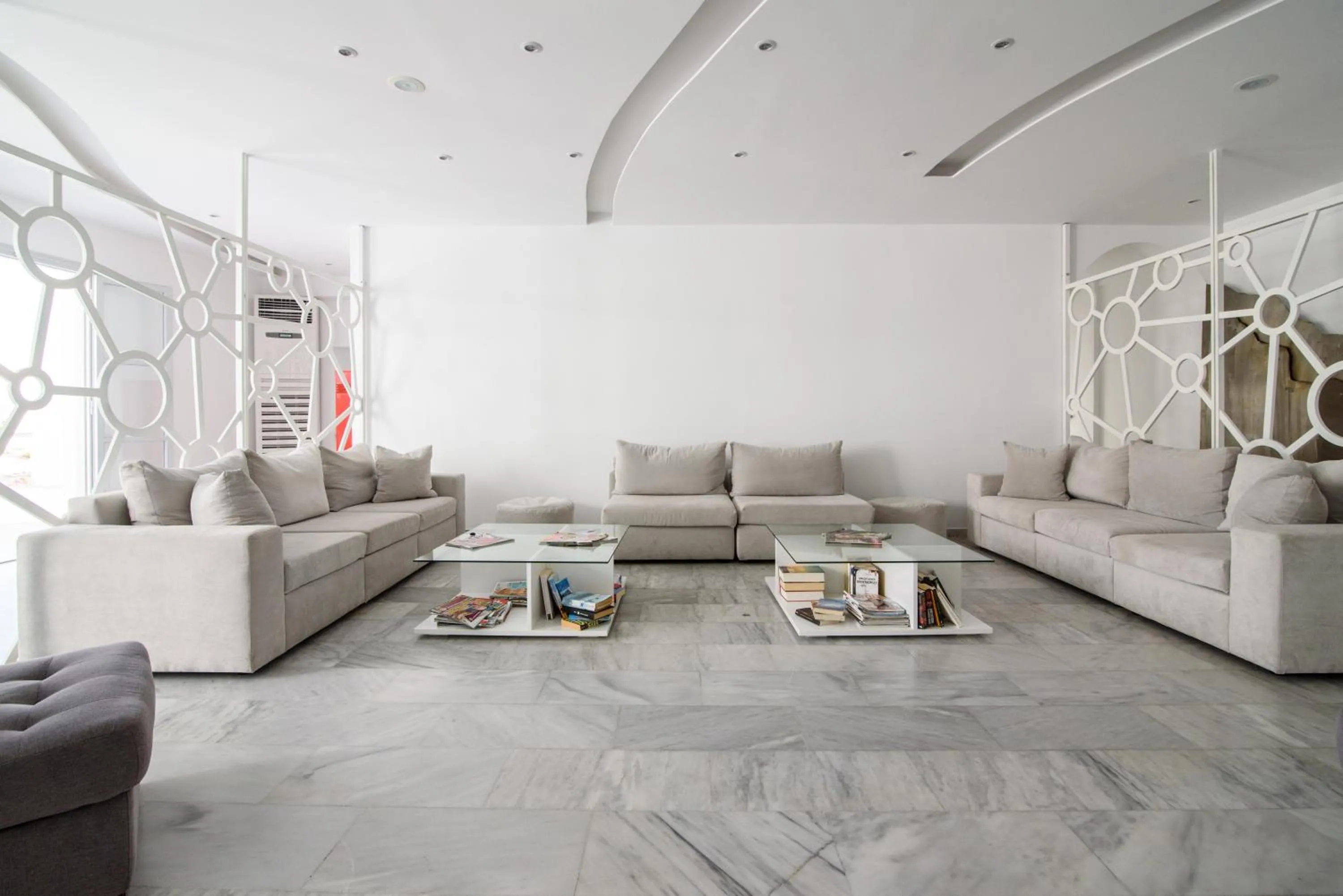 Lobby or reception in RK Beach Hotel