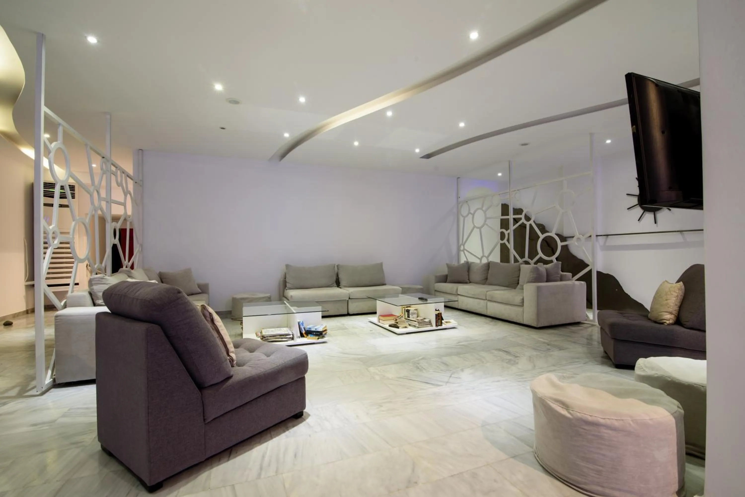 Lobby or reception in RK Beach Hotel