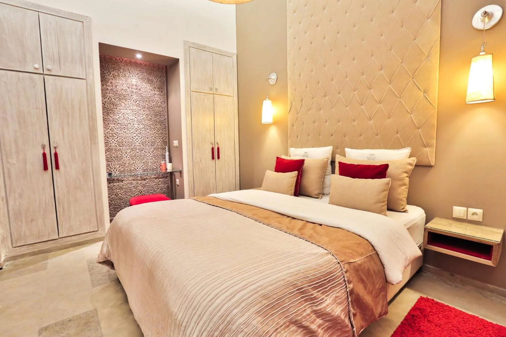 Bedroom, Bed in Riad Raoud Rayhane