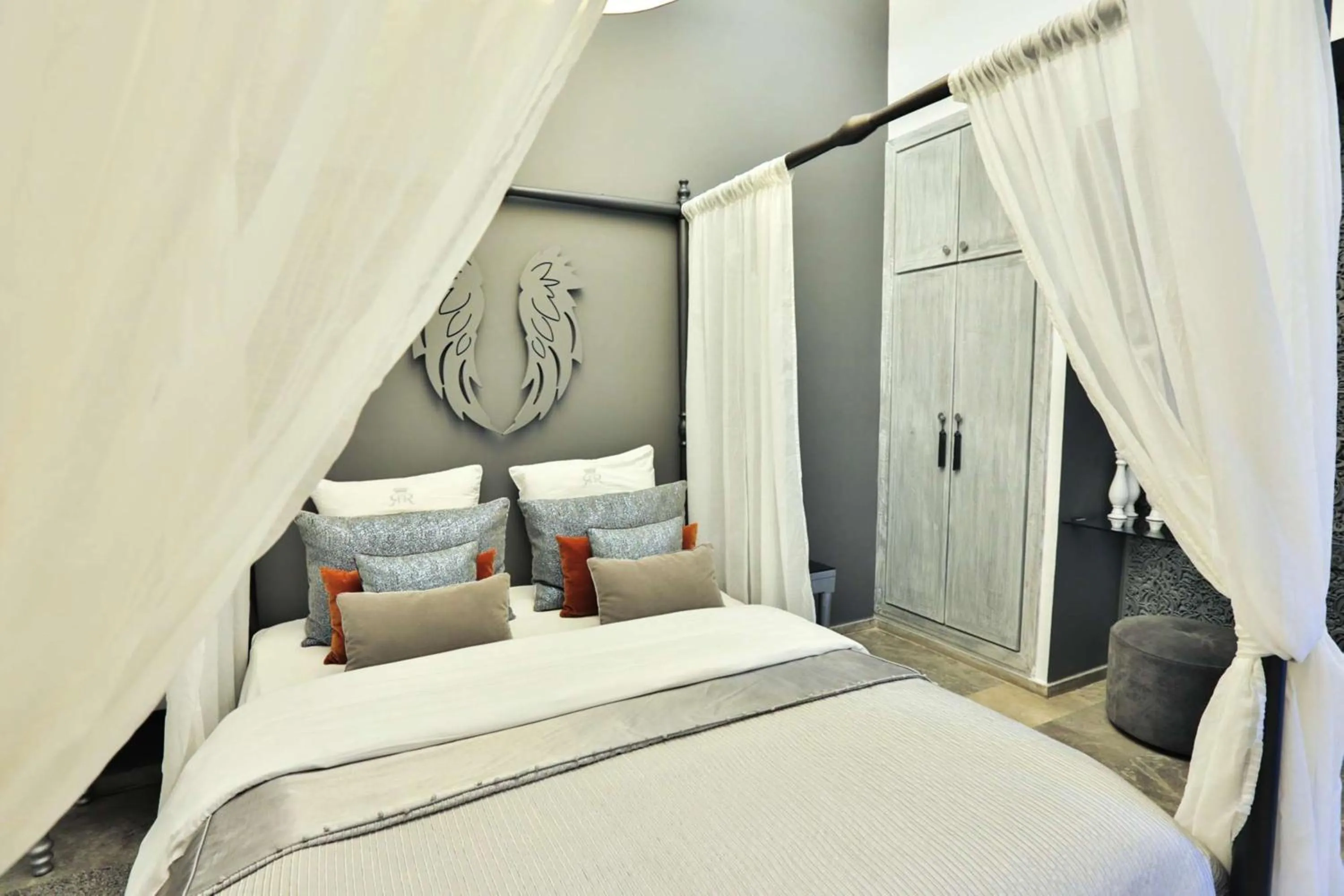 Bedroom, Bed in Riad Raoud Rayhane