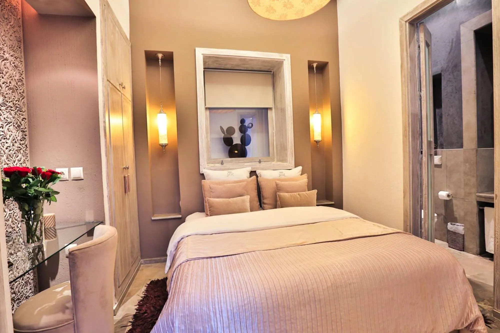 Bedroom, Bed in Riad Raoud Rayhane