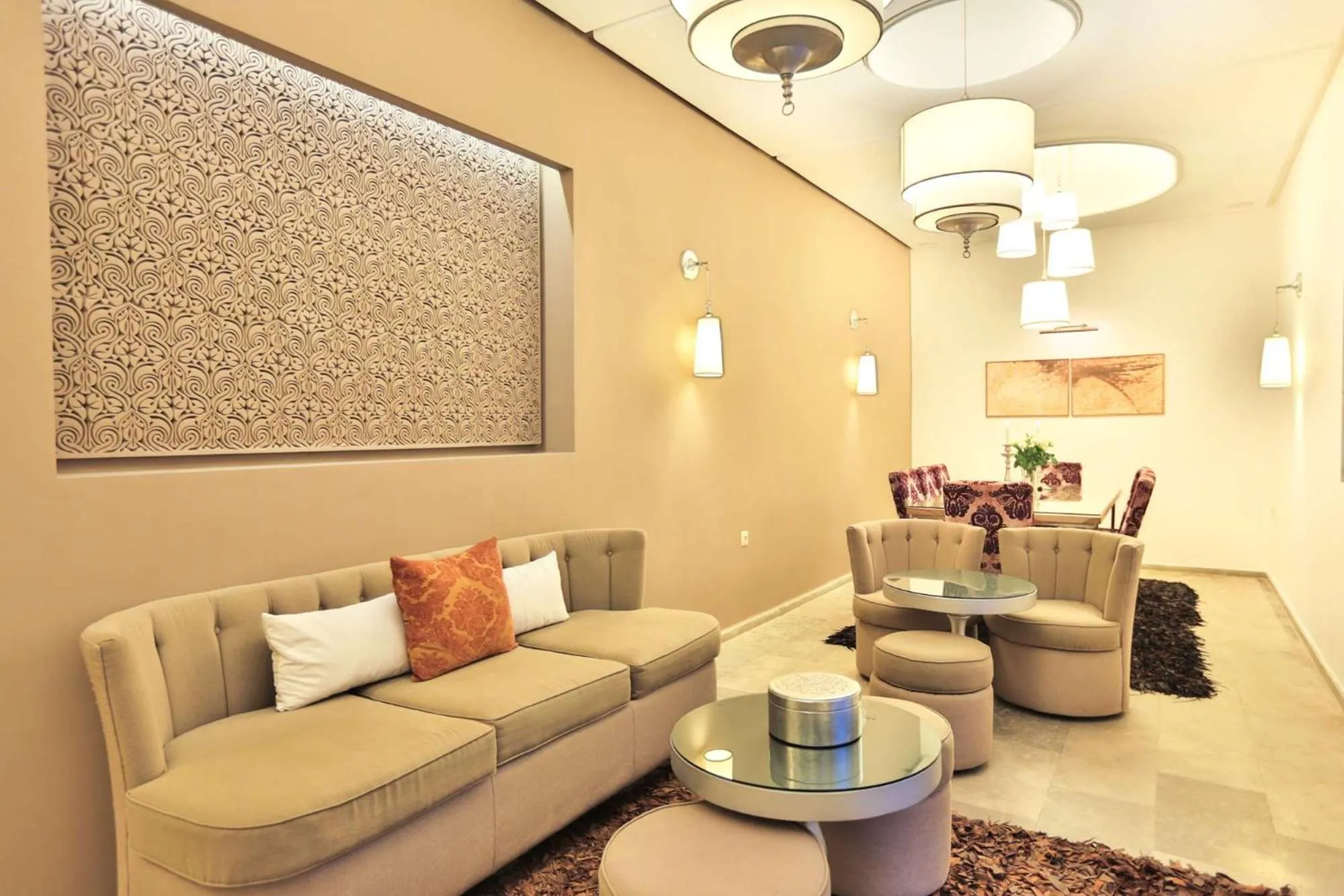 Living room in Riad Raoud Rayhane