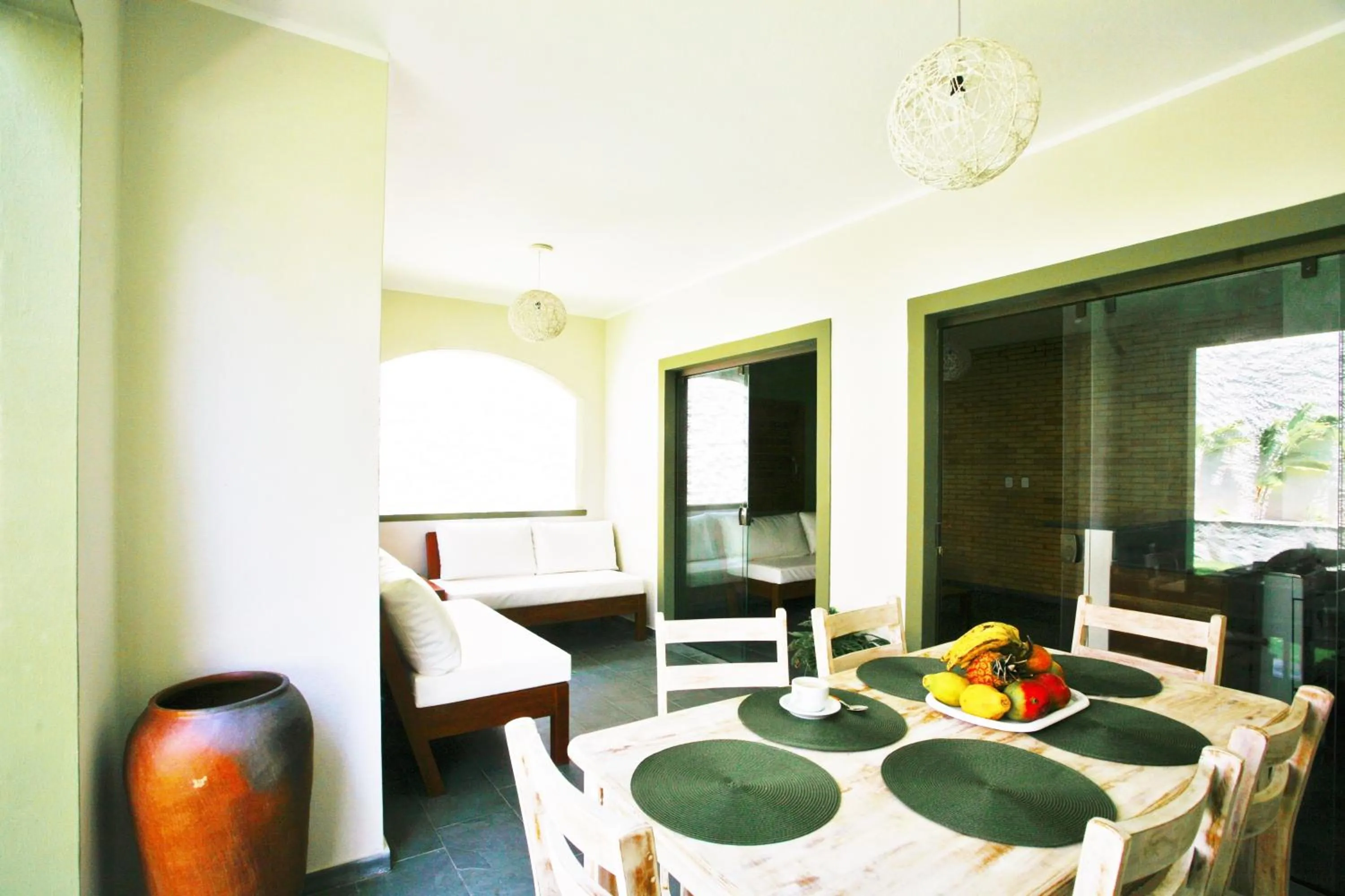 Dining area in Flor da Mata