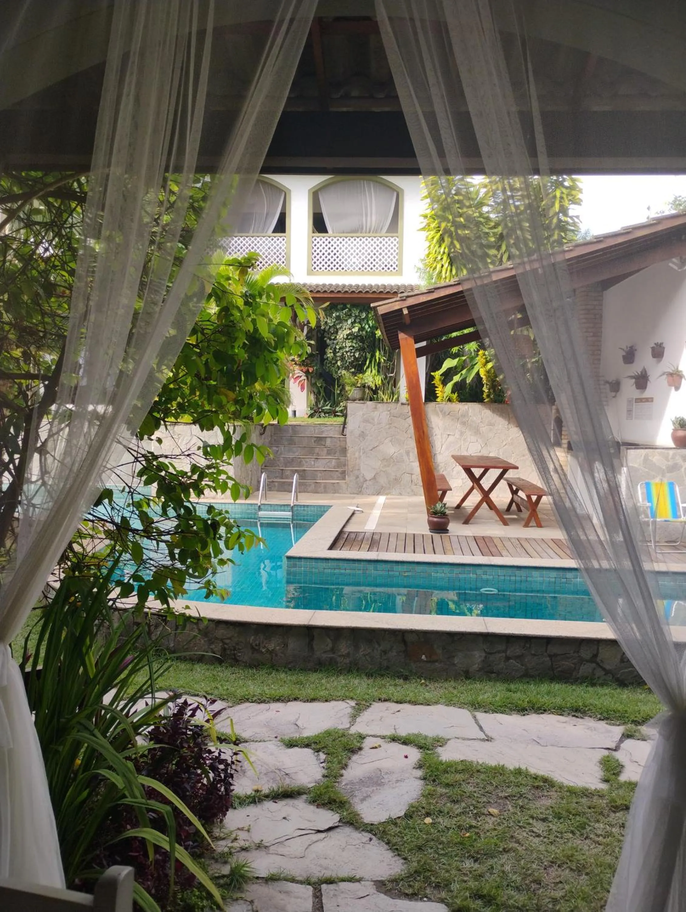 BBQ facilities in Flor da Mata