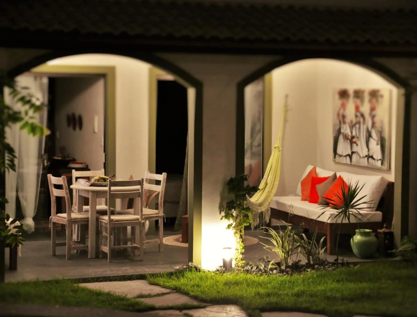 Dining area in Flor da Mata
