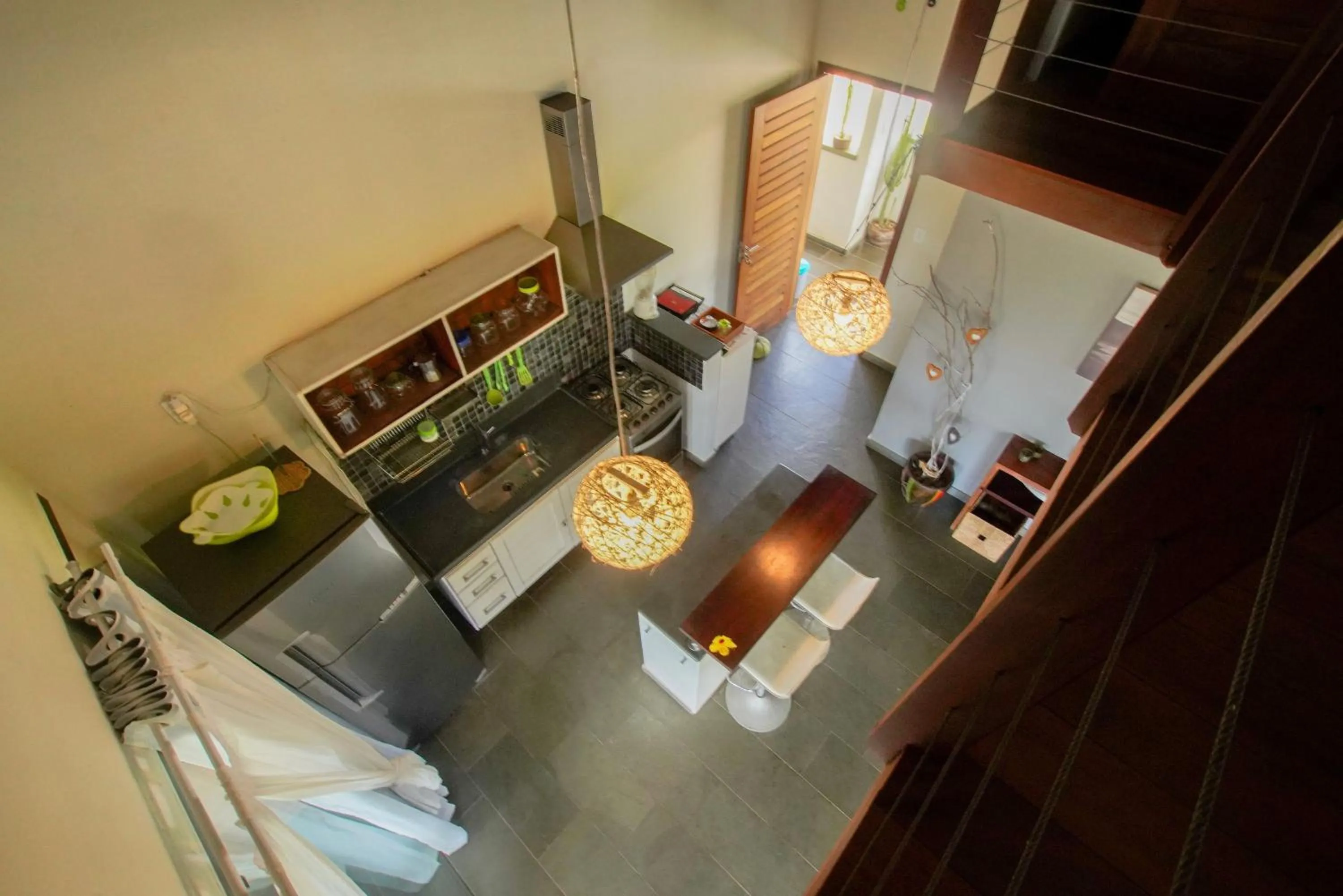 Kitchen or kitchenette in Flor da Mata