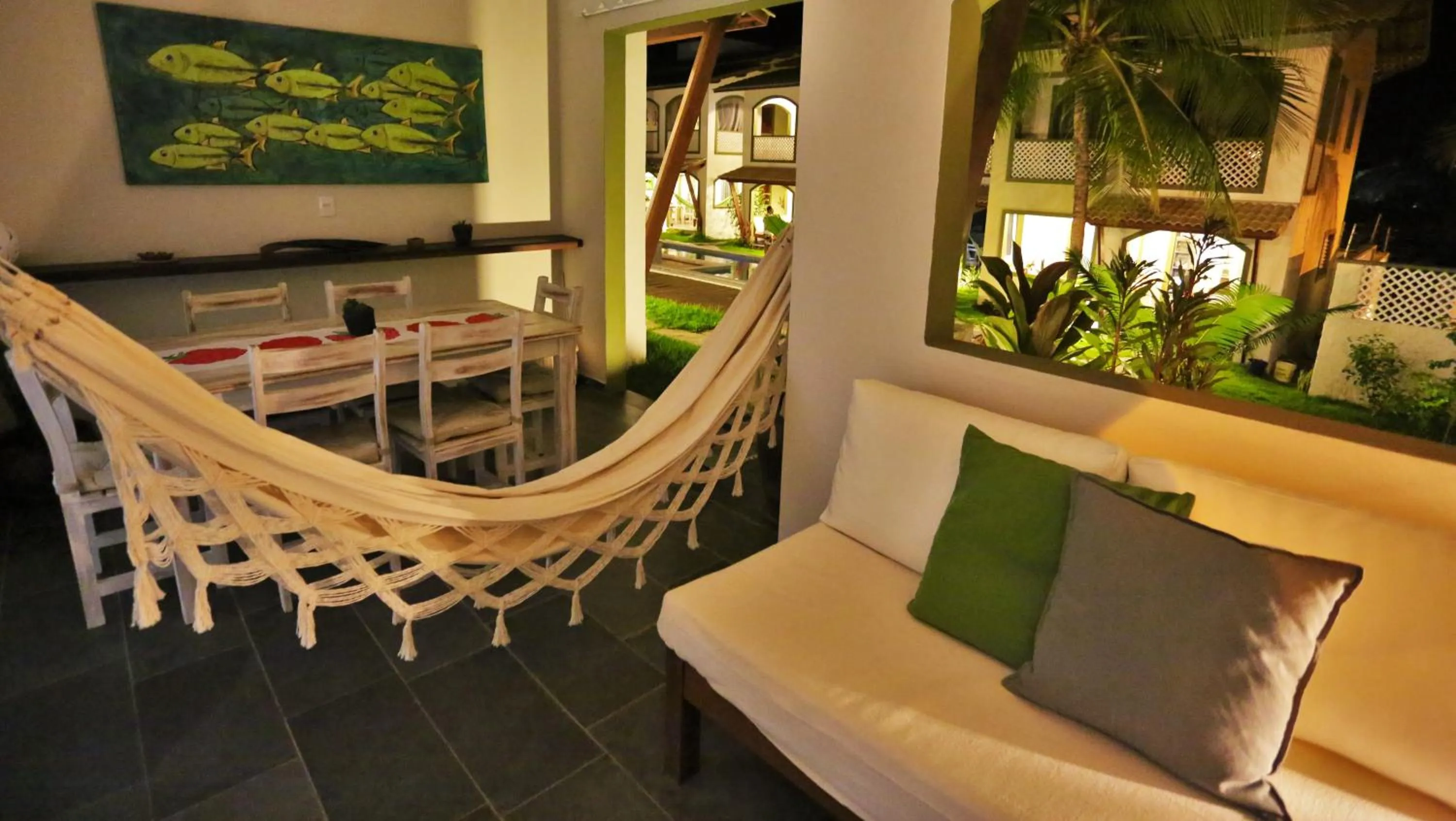 Dining area in Flor da Mata