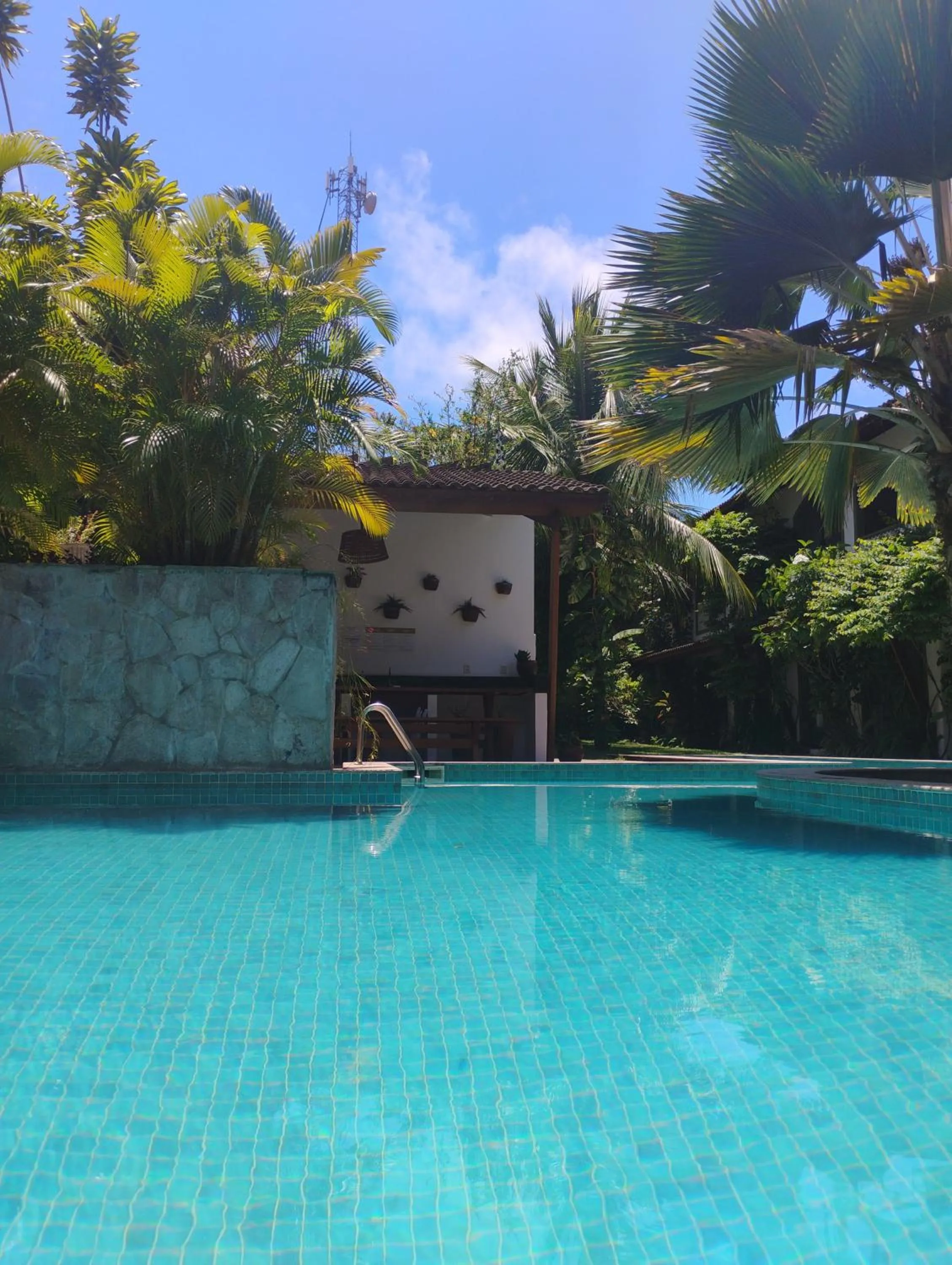 Swimming pool in Flor da Mata