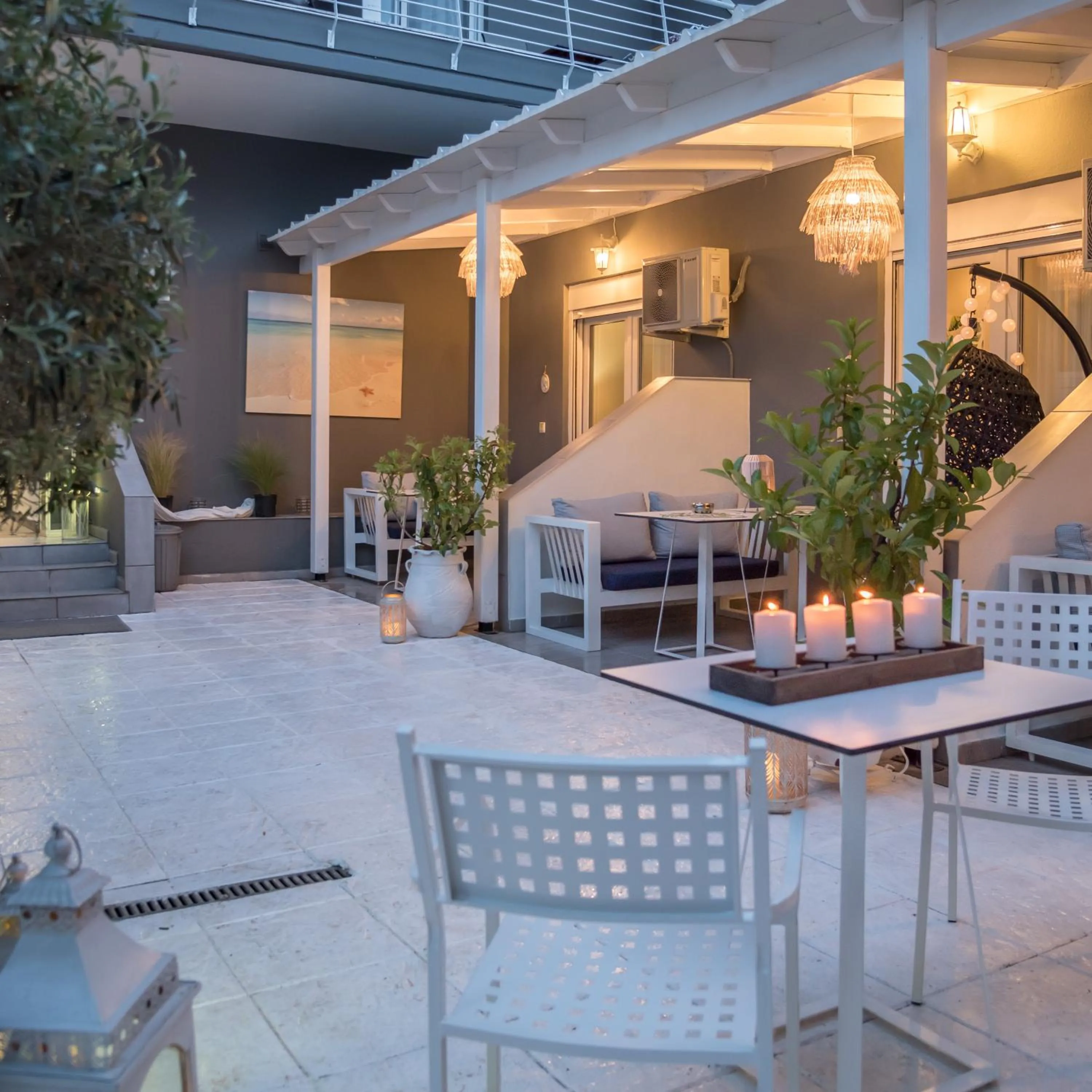 Garden in Aqua Mare Hotel