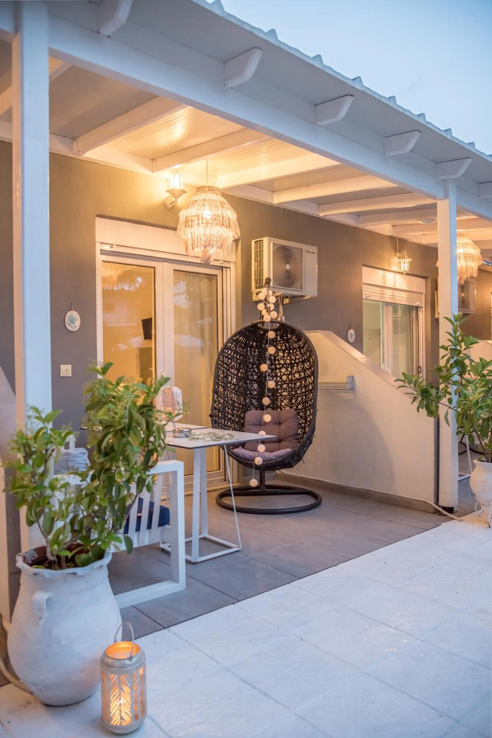 Garden view in Aqua Mare Hotel