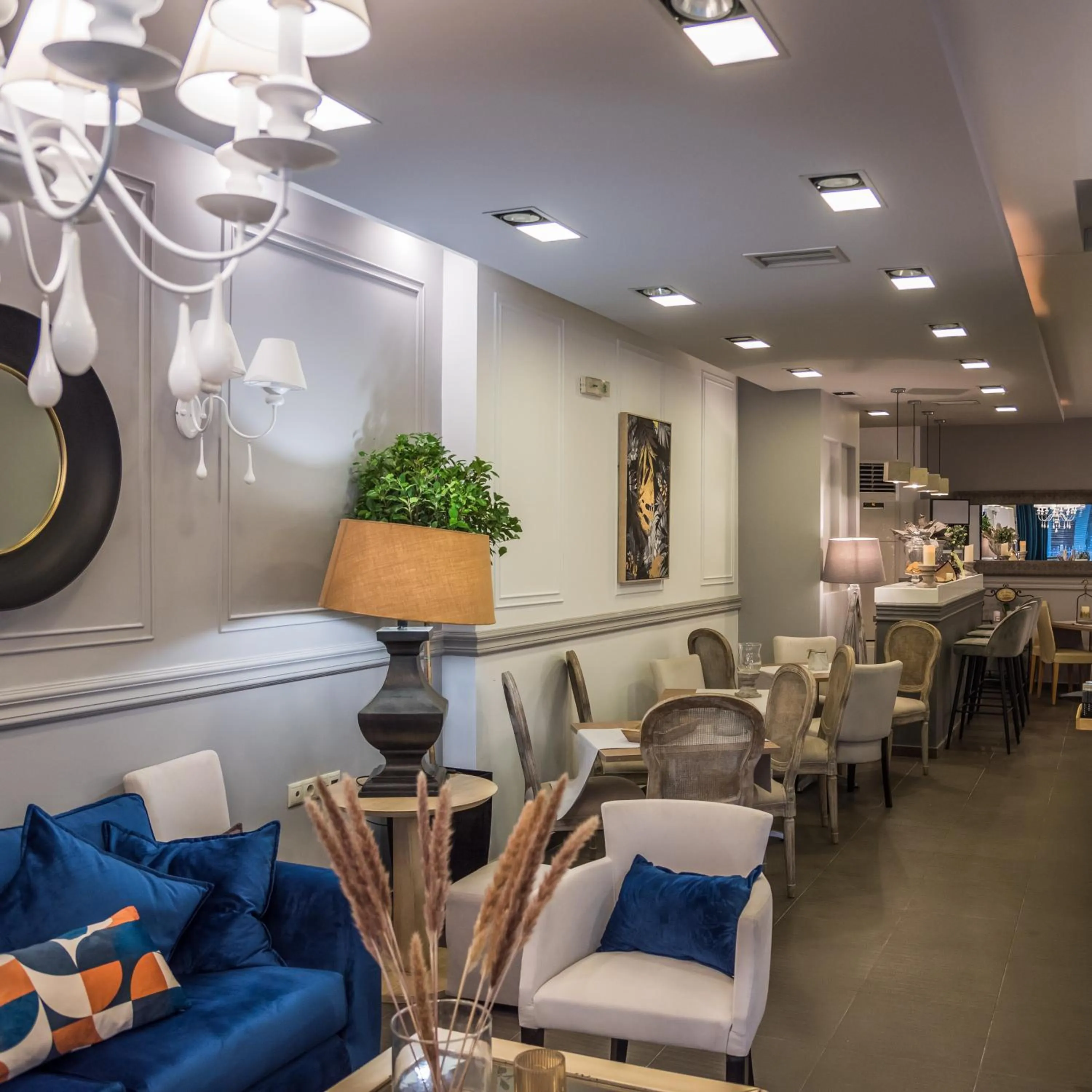 Lobby or reception in Aqua Mare Hotel