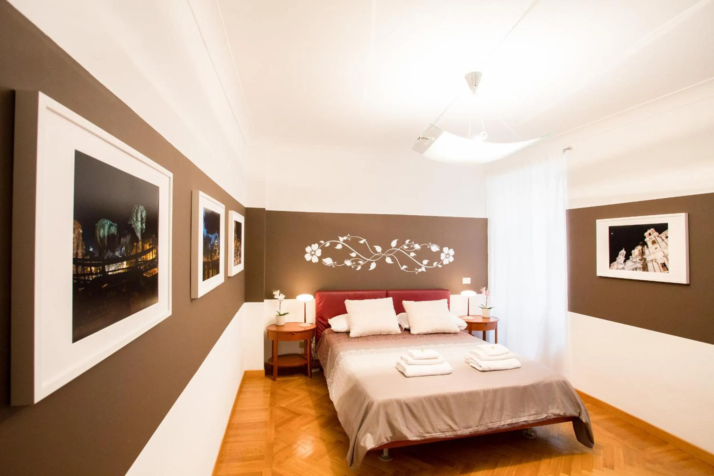 Bedroom, Bed in Polacchi 42 Apartment