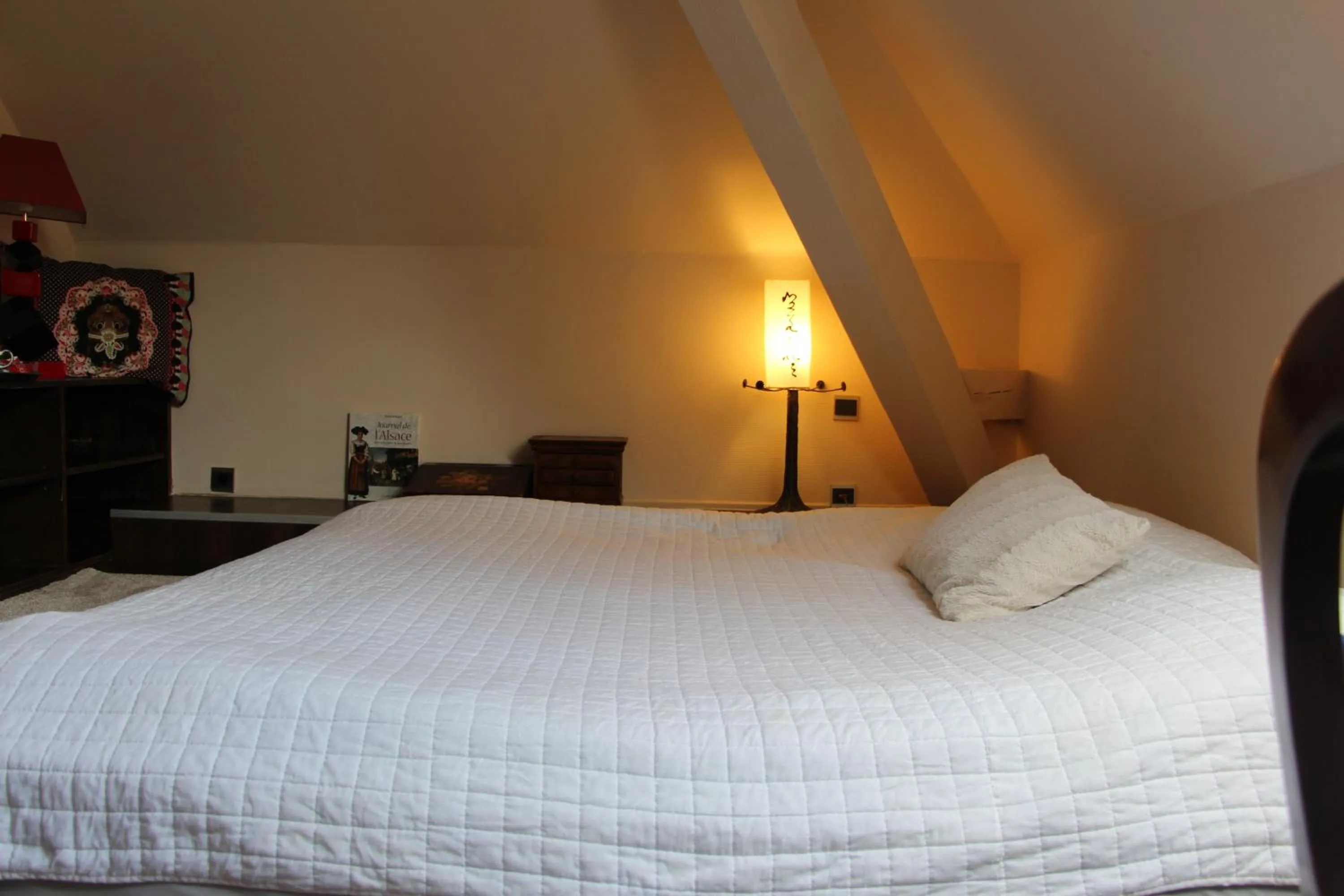 Bed in Chambres Privatives Chez l'Habitant