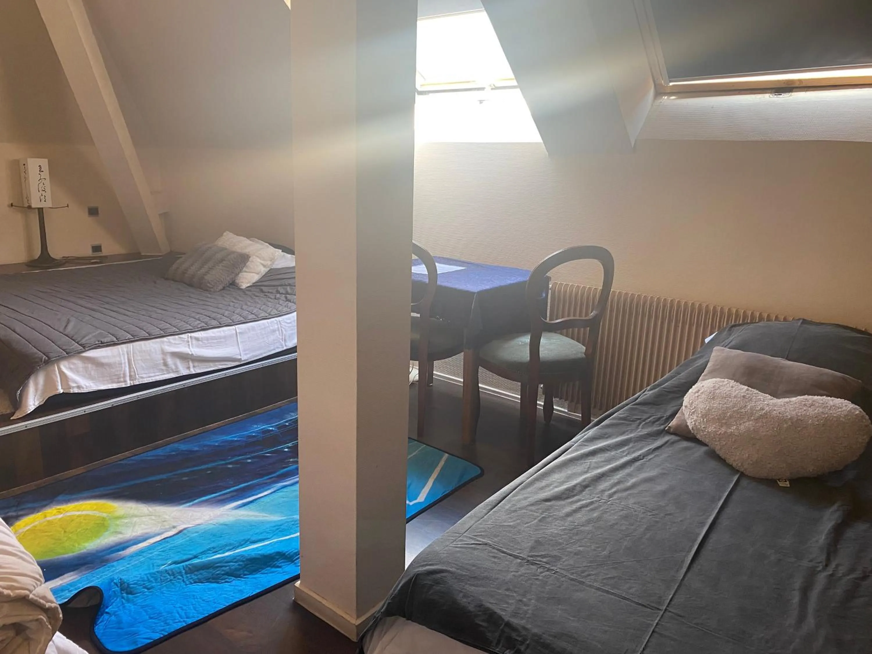 Bedroom, Bed in Chambres Privatives Chez l'Habitant