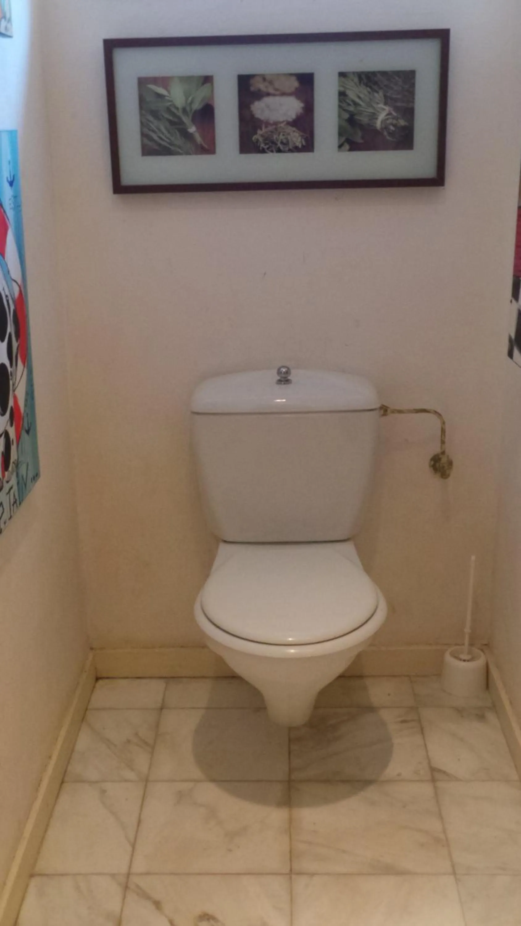 Toilet in Chambres Privatives Chez l'Habitant