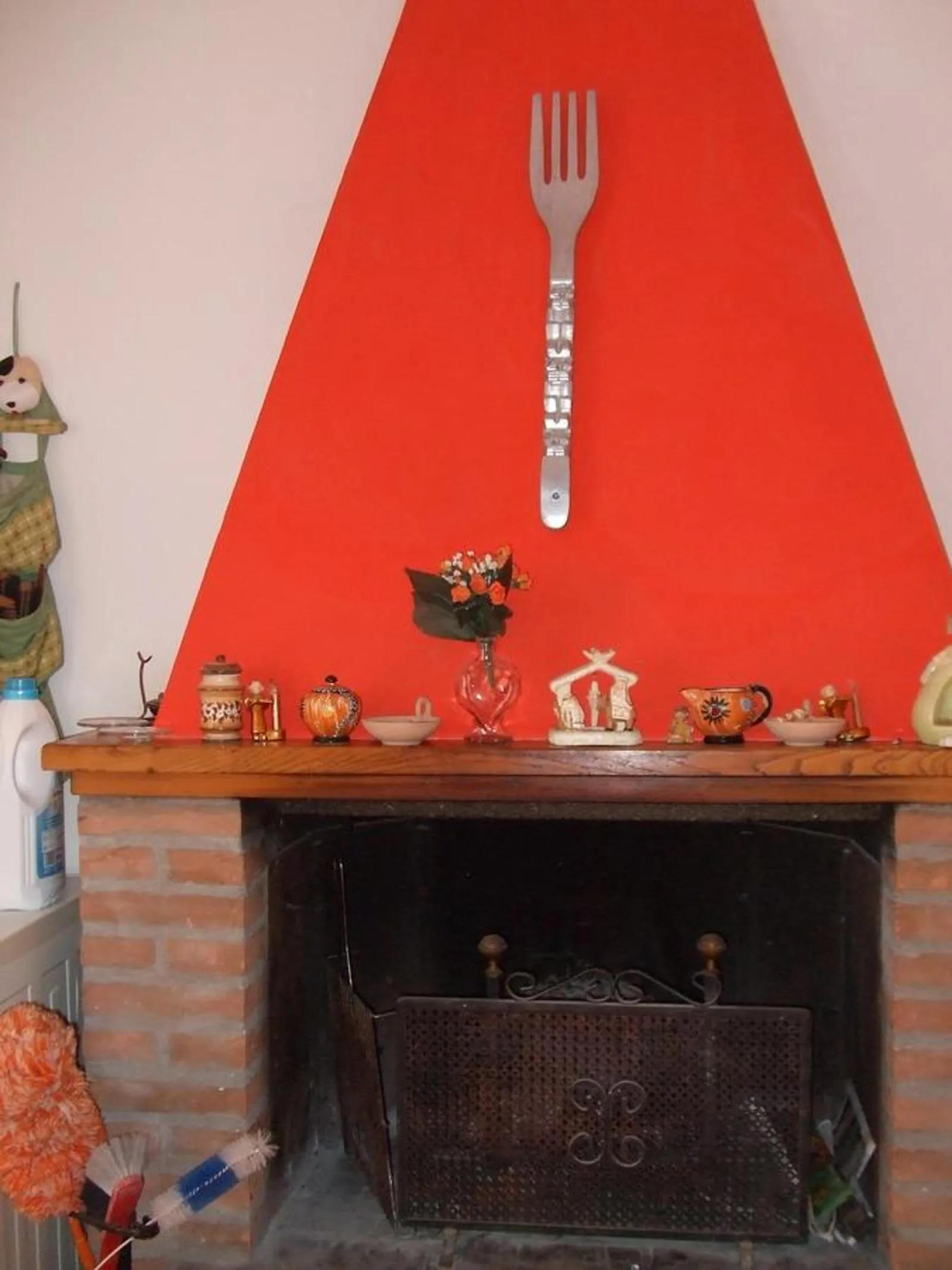 Decorative detail in B&B Il Conventino