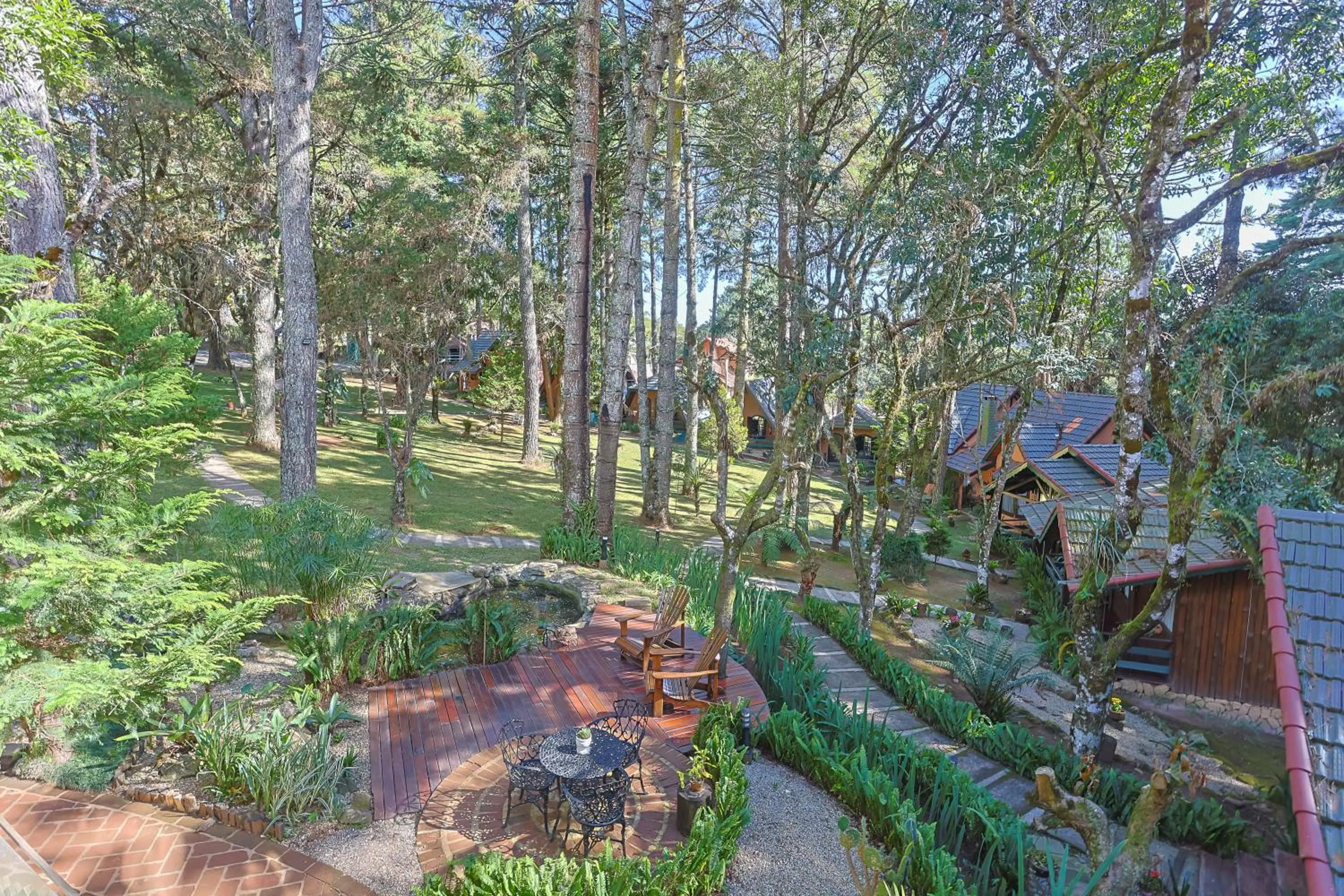 Garden view in Pousada & Spa Cantos e Contos