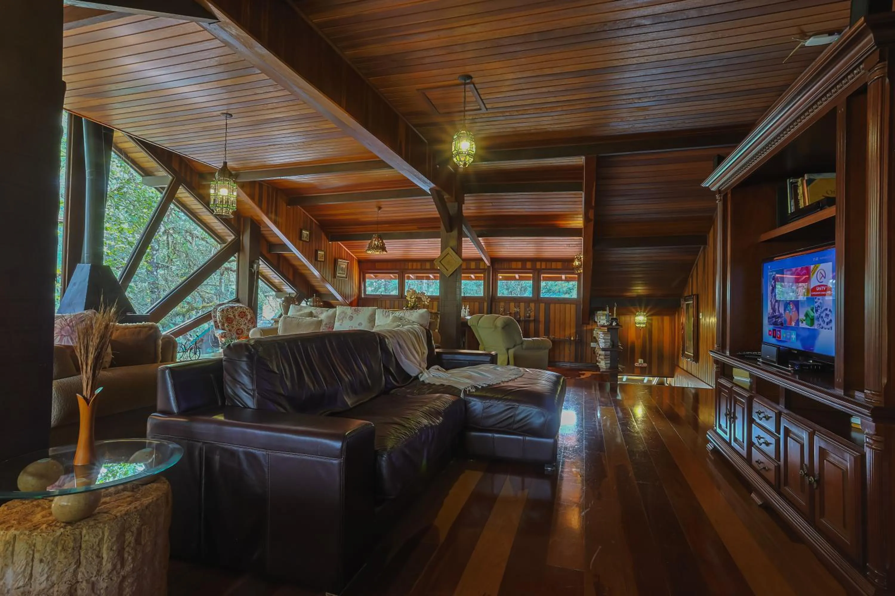 Living room in Pousada & Spa Cantos e Contos