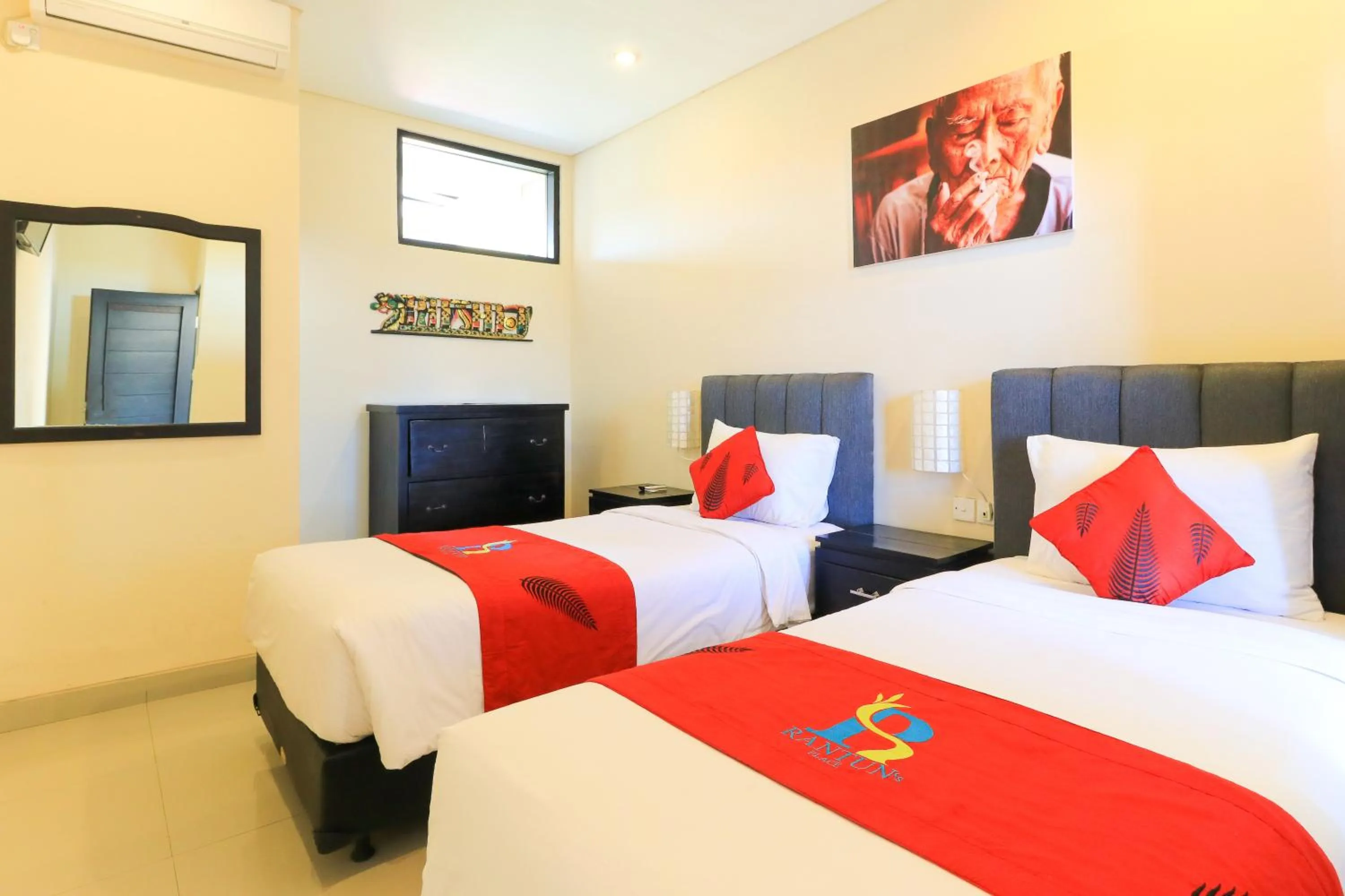 Bed in Rantun's Place Nusa Dua