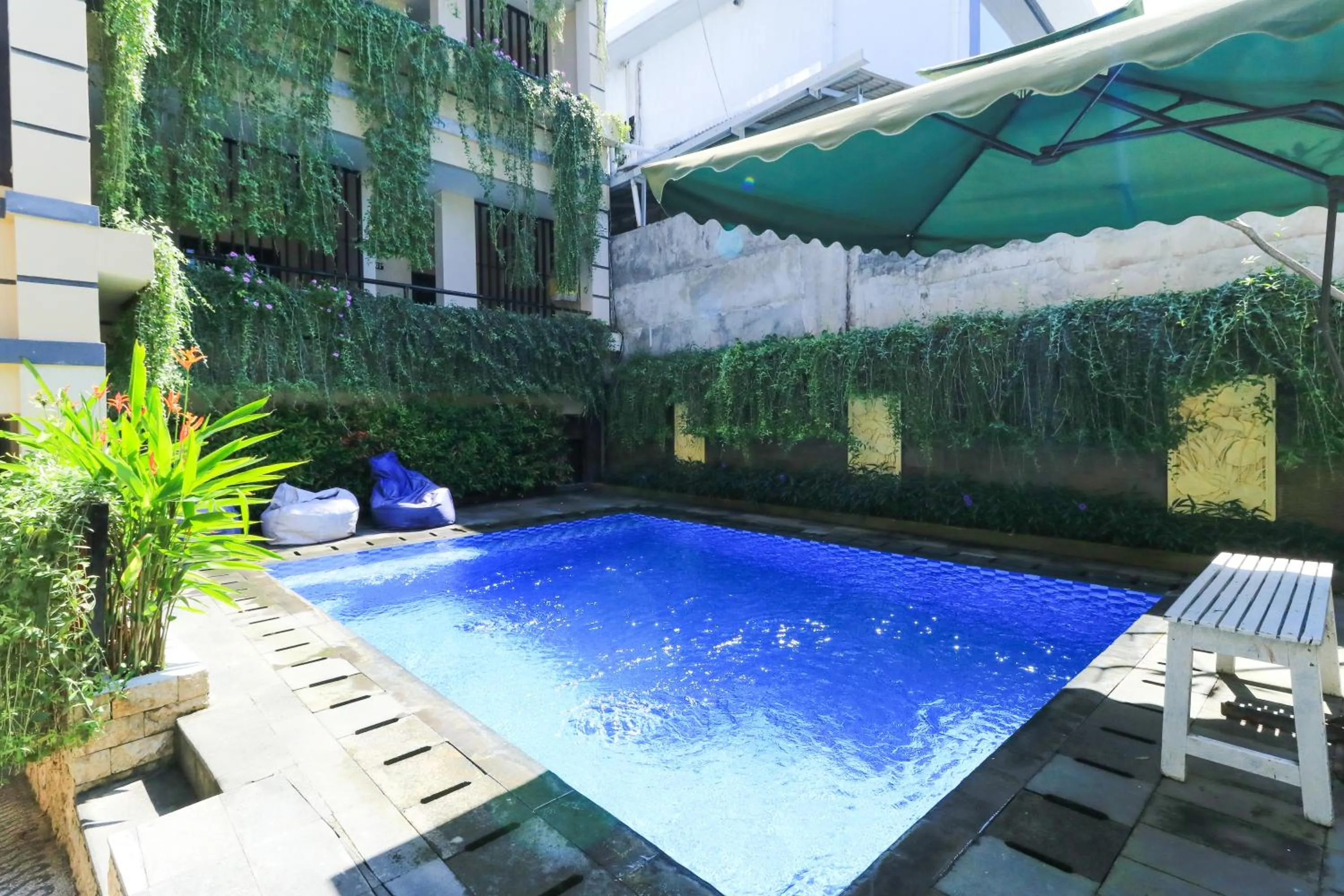 Pool view in Rantun's Place Nusa Dua