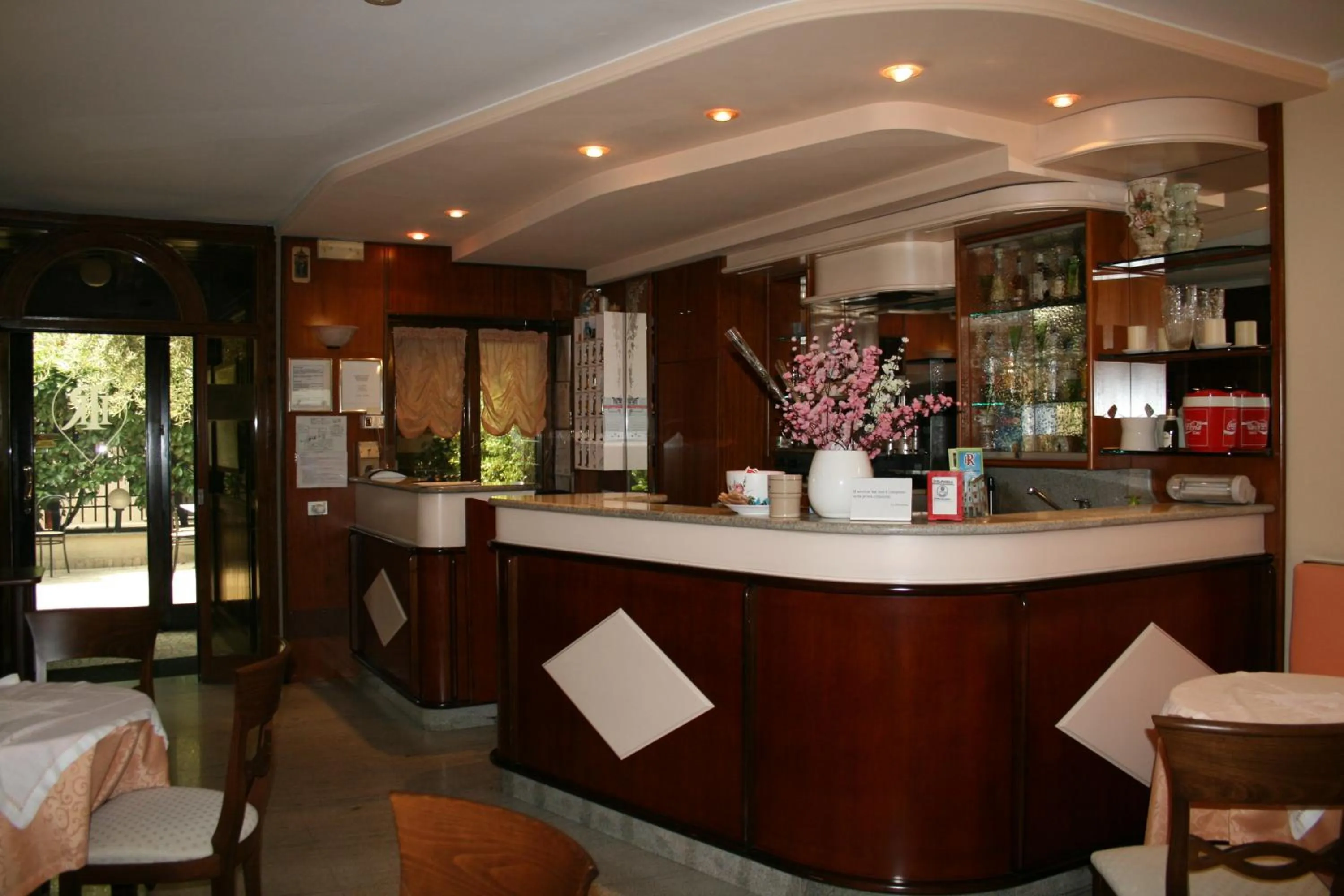 Communal lounge/ TV room in Hotel Rocco