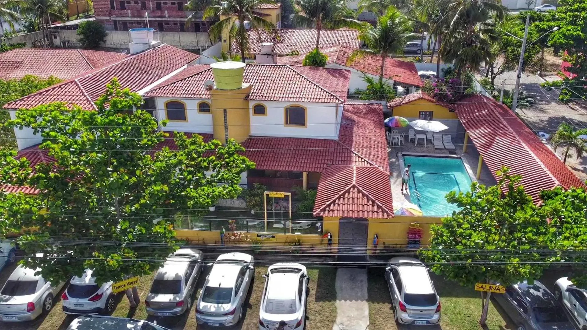 Bird's eye view in Pousada Uba-Rio Porto de Galinhas
