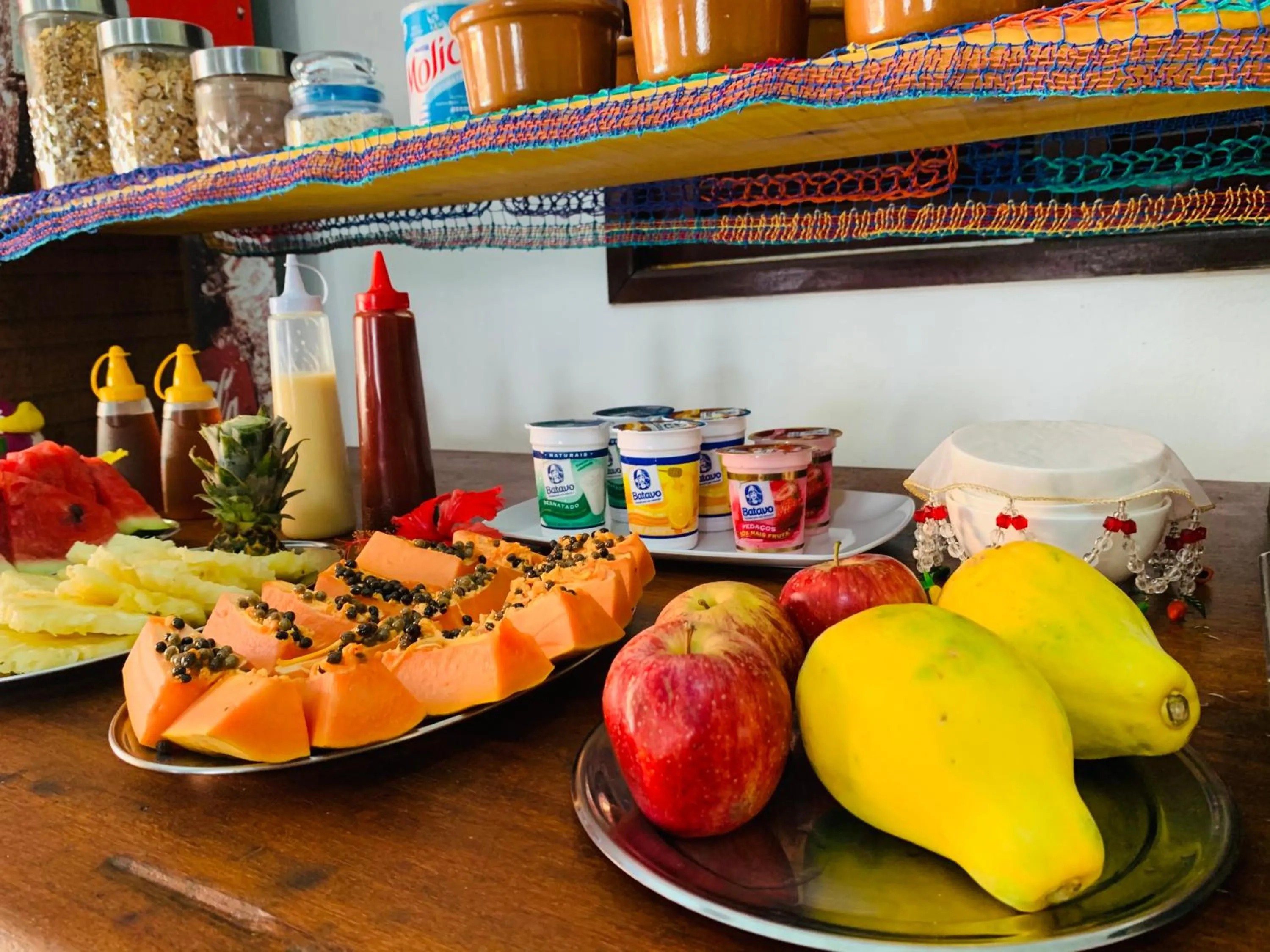 Breakfast in Pousada Uba-Rio Porto de Galinhas