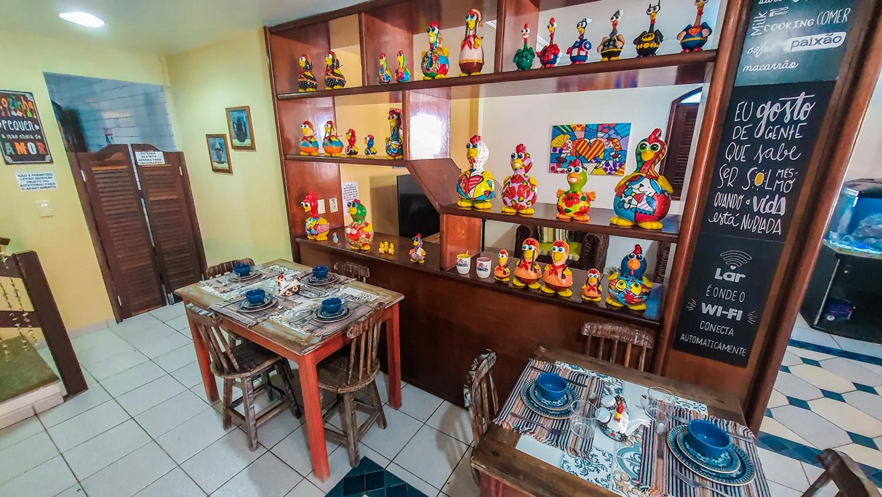 Dining area in Pousada Uba-Rio Porto de Galinhas