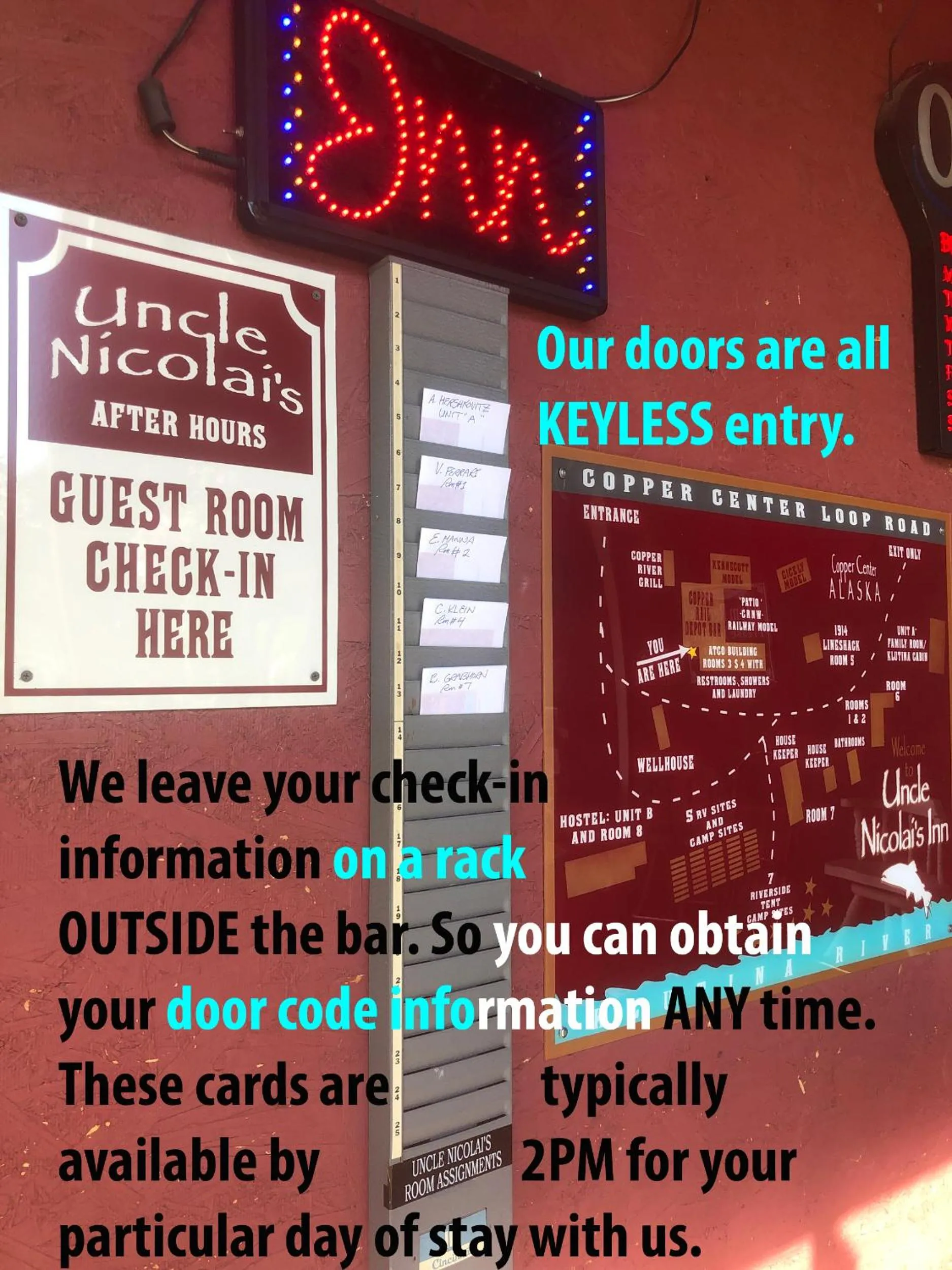 Property building in Uncle Nicolai's Inn B&B