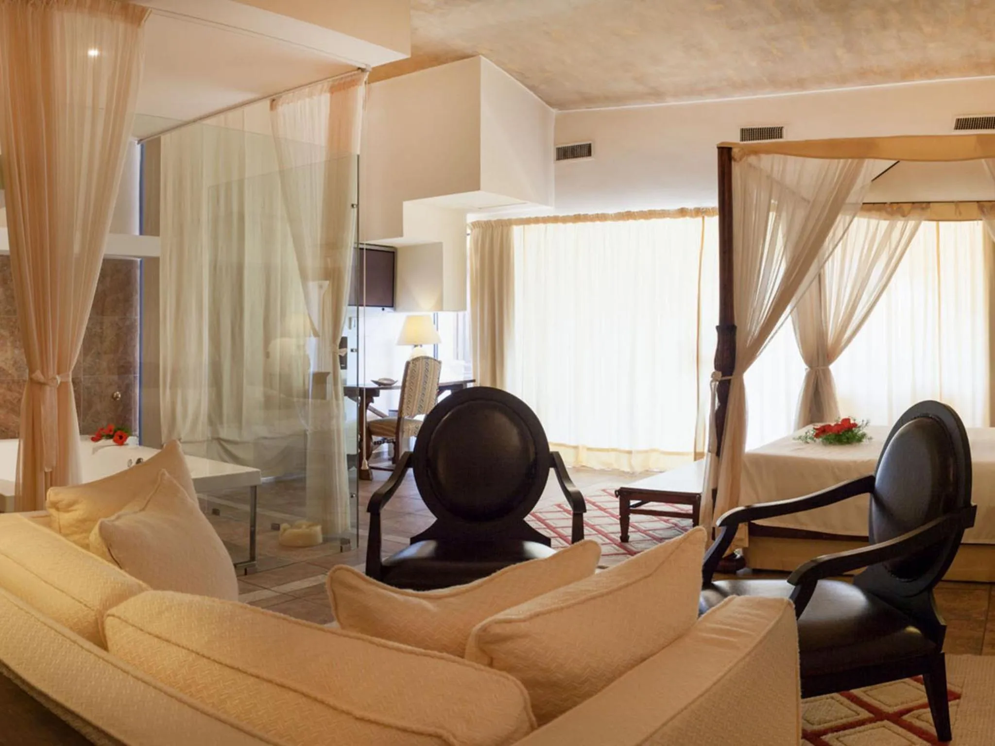 Bed in Hotel Costa dei Fiori