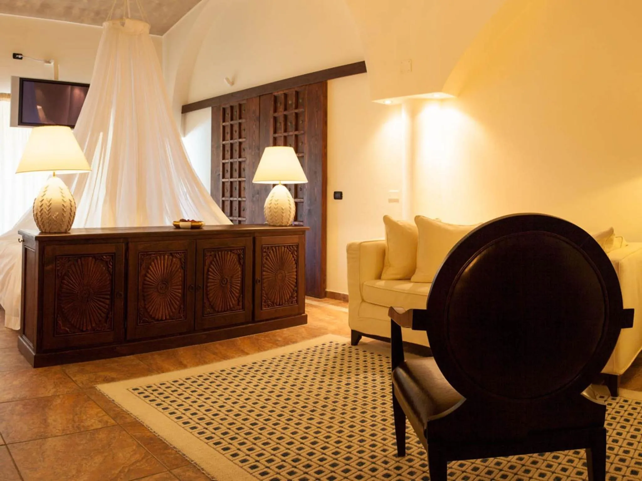 Bed in Hotel Costa dei Fiori