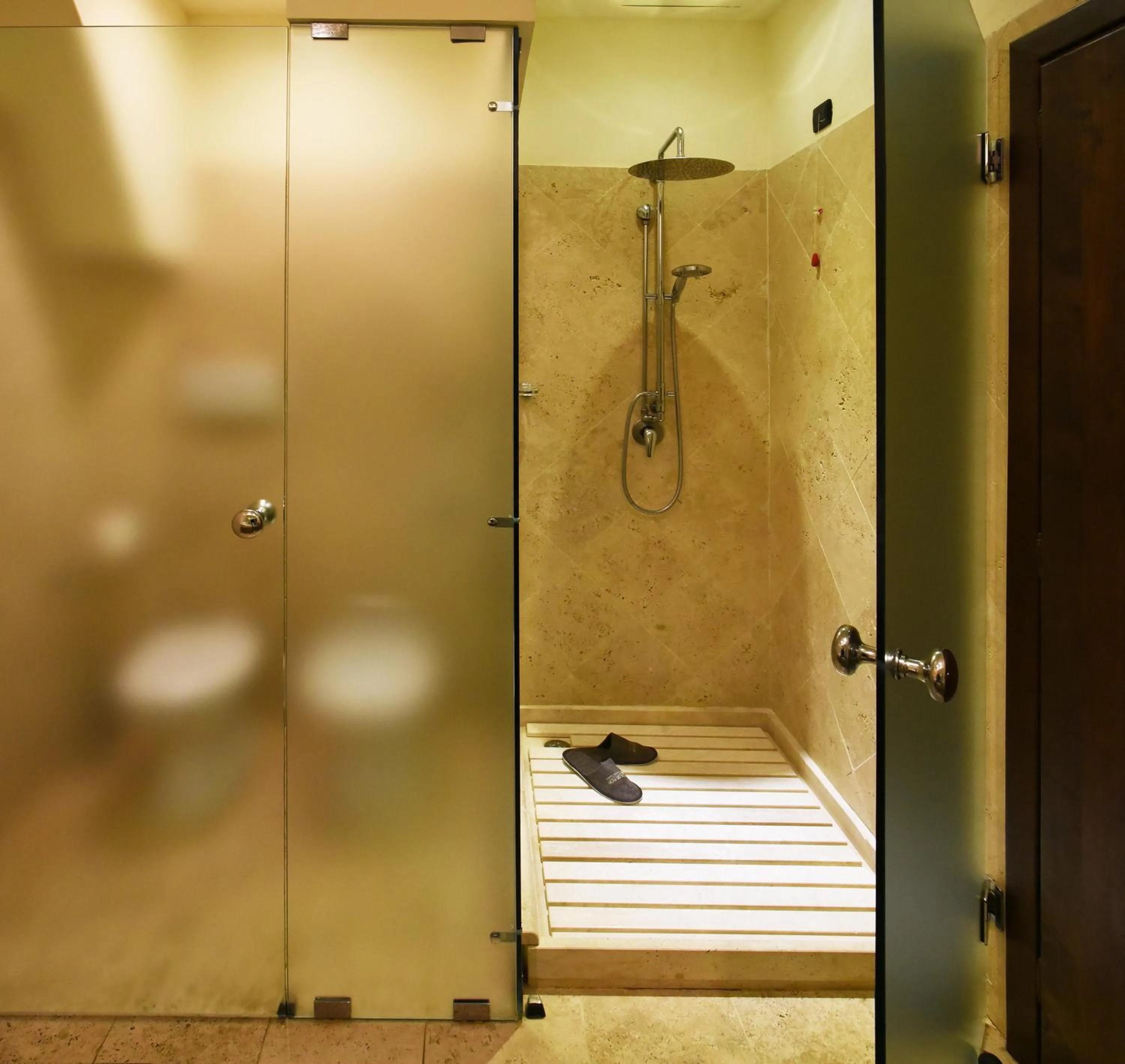 Shower in Hotel Costa dei Fiori