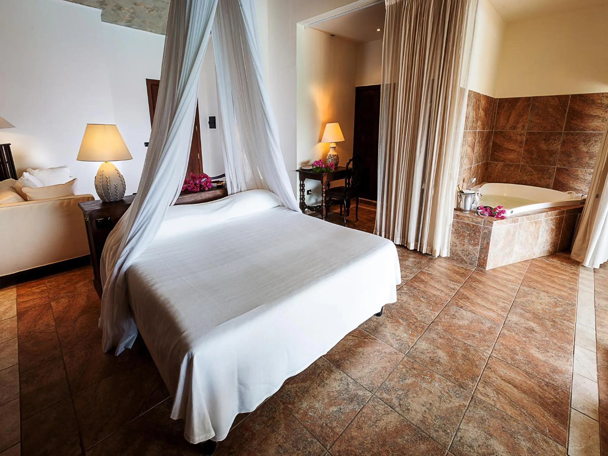 Bed in Hotel Costa dei Fiori