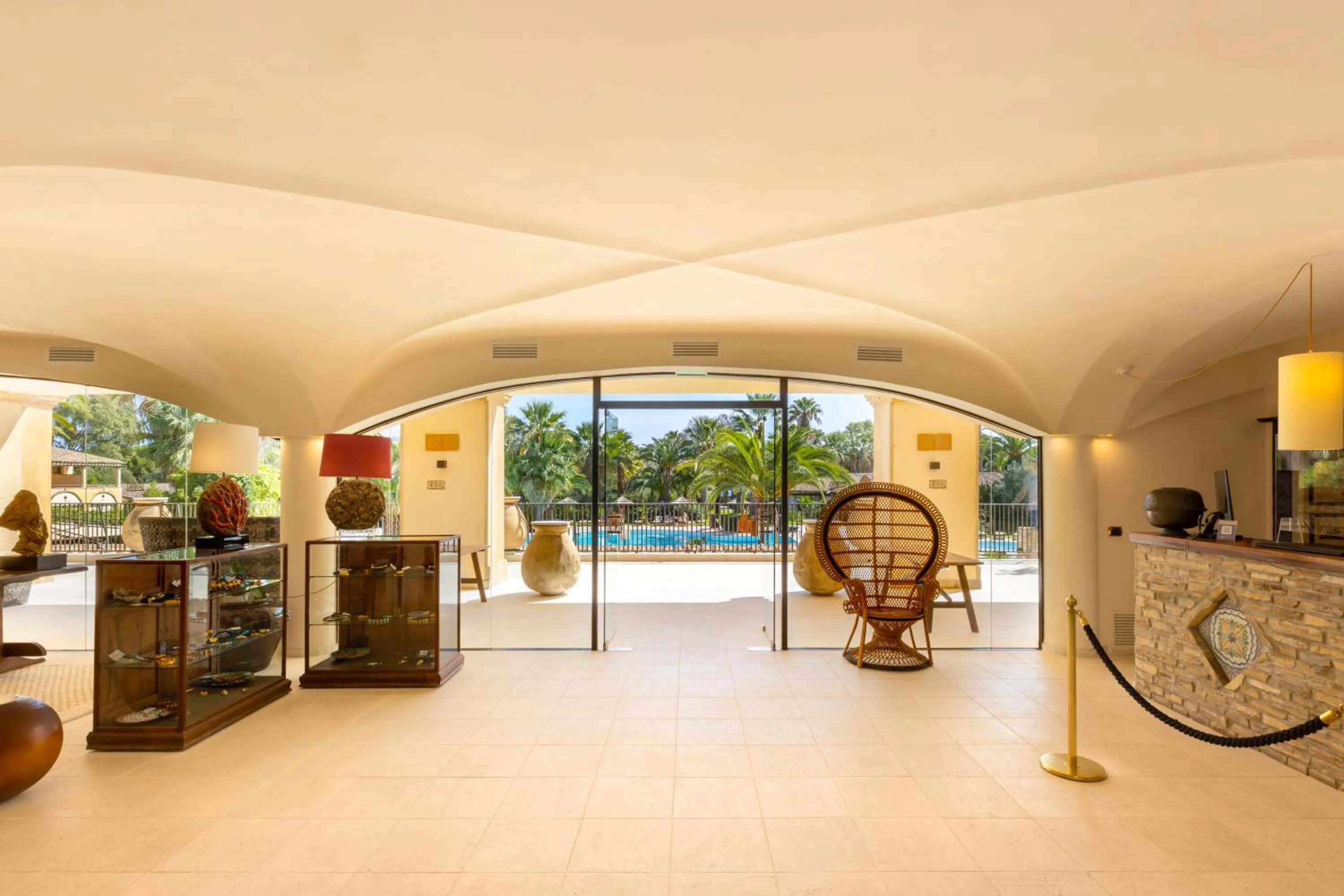 Lobby or reception in Hotel Costa dei Fiori
